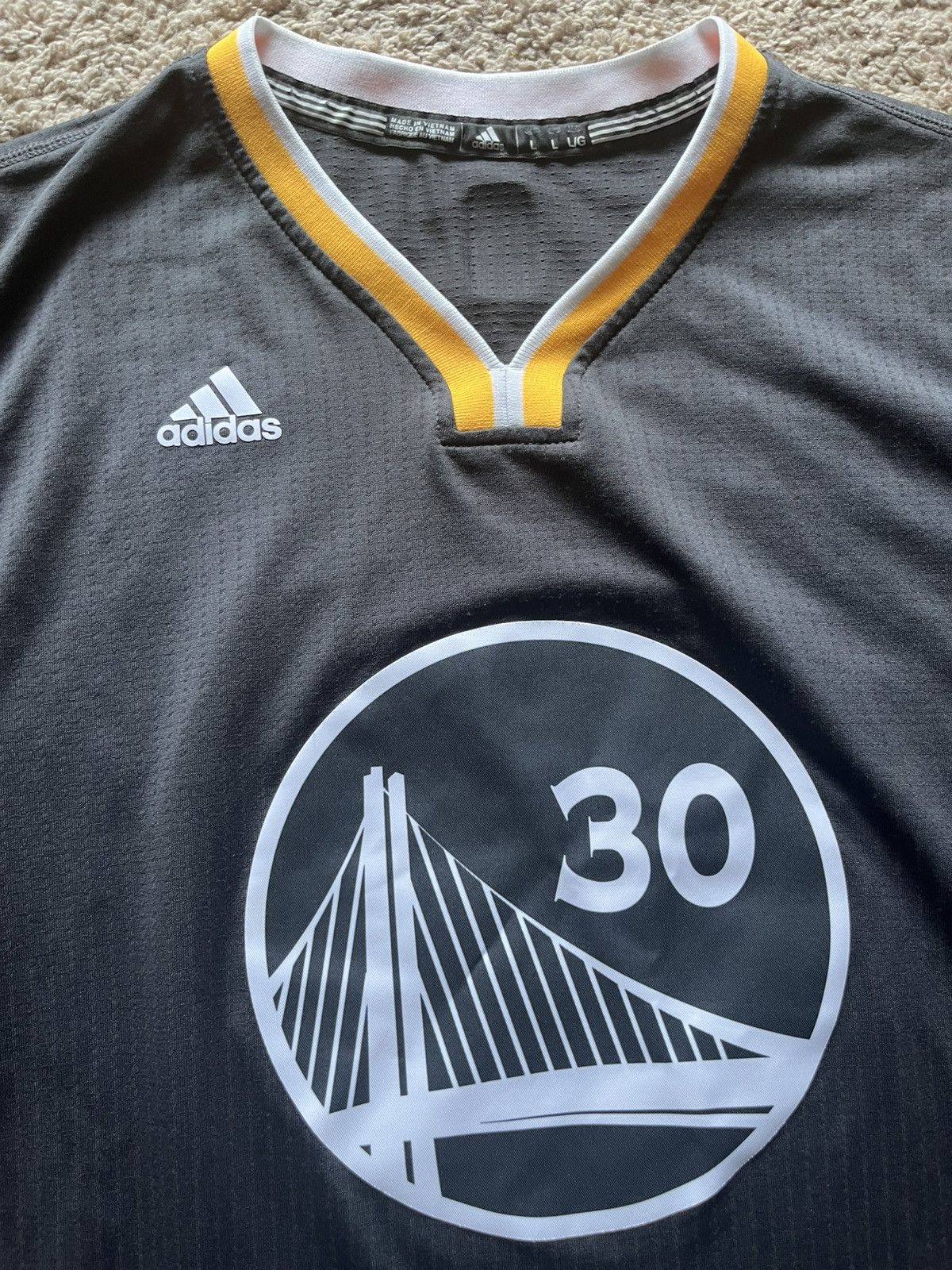 Nike Steph curry swingman sleeve jersey size L Size US L / EU 52-54 / 3 - 5 Thumbnail