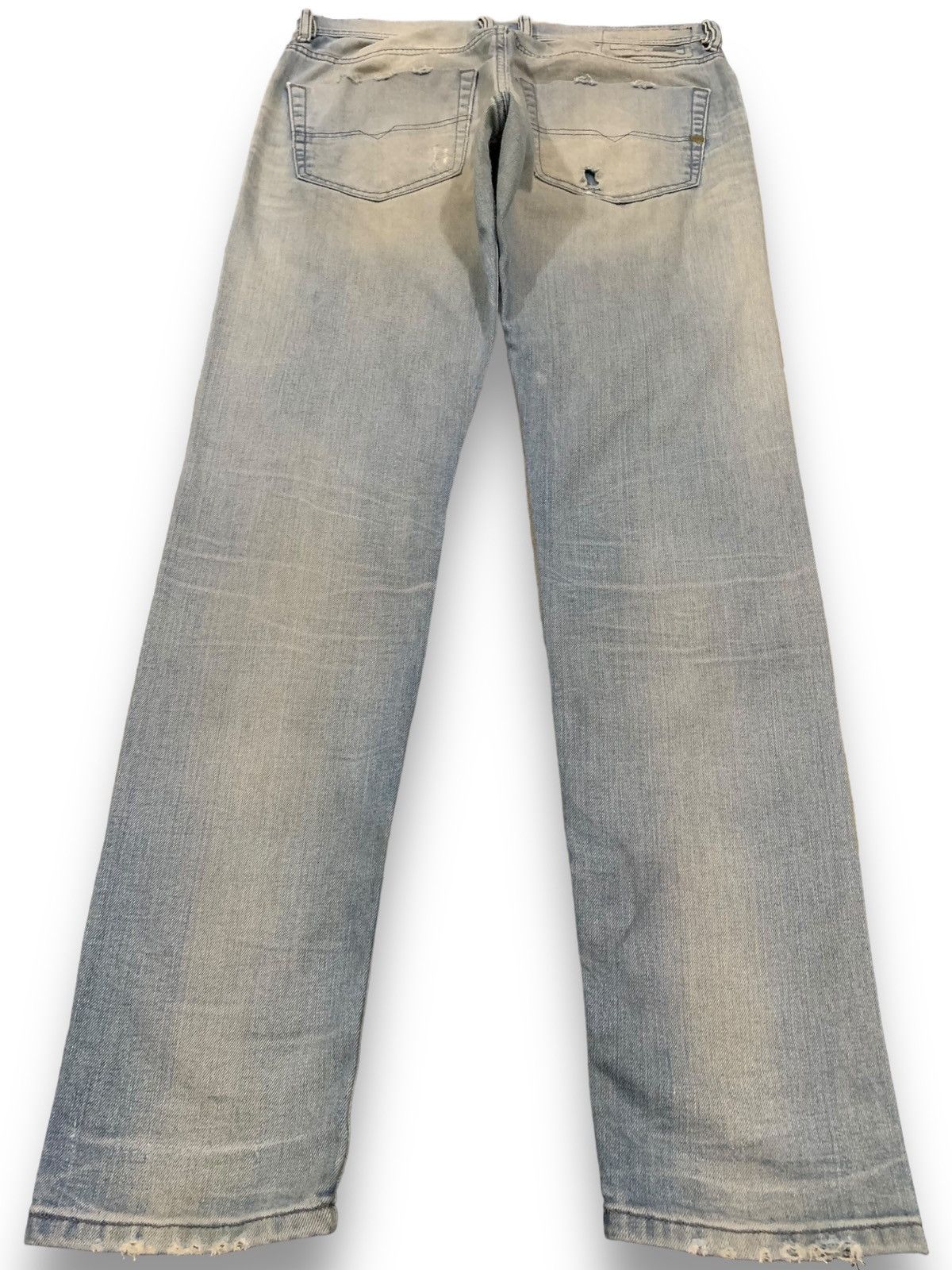Diesel Vintage Diesel Industry Tepphar Mud Wash Ripped Grunge Jeans Size US 32 / EU 48 - 2 Thumbnail