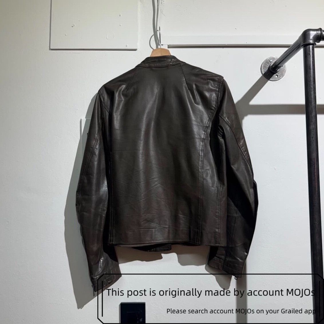 Maison Margiela Sz 46 Maison Margiela 10SS Line14 Leather Jacket mojos064 Size US S / EU 44-46 / 1 - 9 Thumbnail