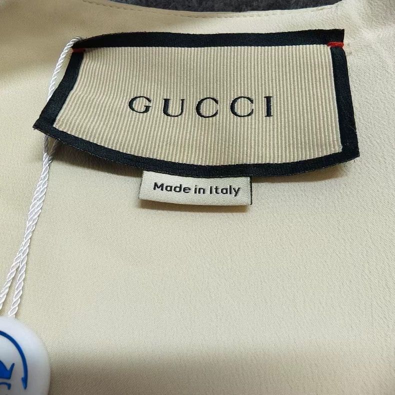 Gucci gucci sleeveless silk wool dress with gold buttons-2507 Size US 42 / EU 58 - 3 Thumbnail
