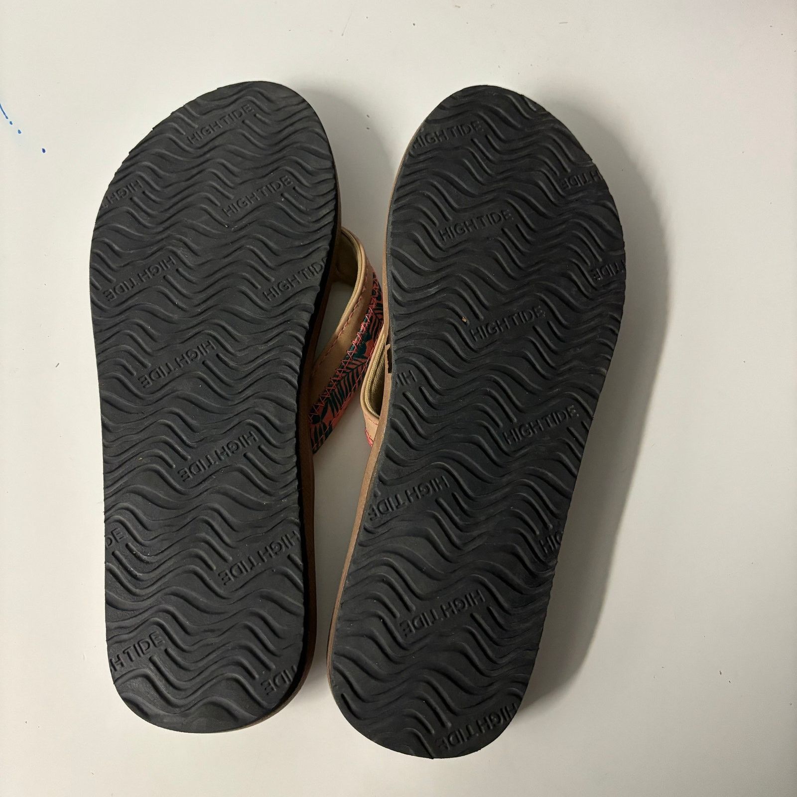 Other Hi Tide Flip Flop Sandals XH-0521-10 Coral Green Size 10 Size US 10 / IT 40 - 6 Thumbnail