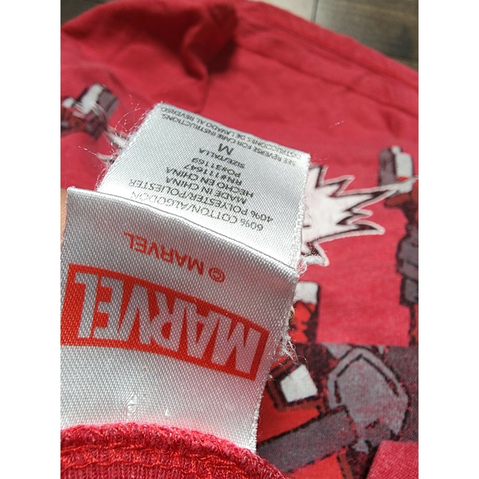 Vintage VINTAGE Marvel Deadpool T Shirt Mens M Tacos? Super Hero Comics Distressed Size US M / EU 48-50 / 2 - 4 Thumbnail