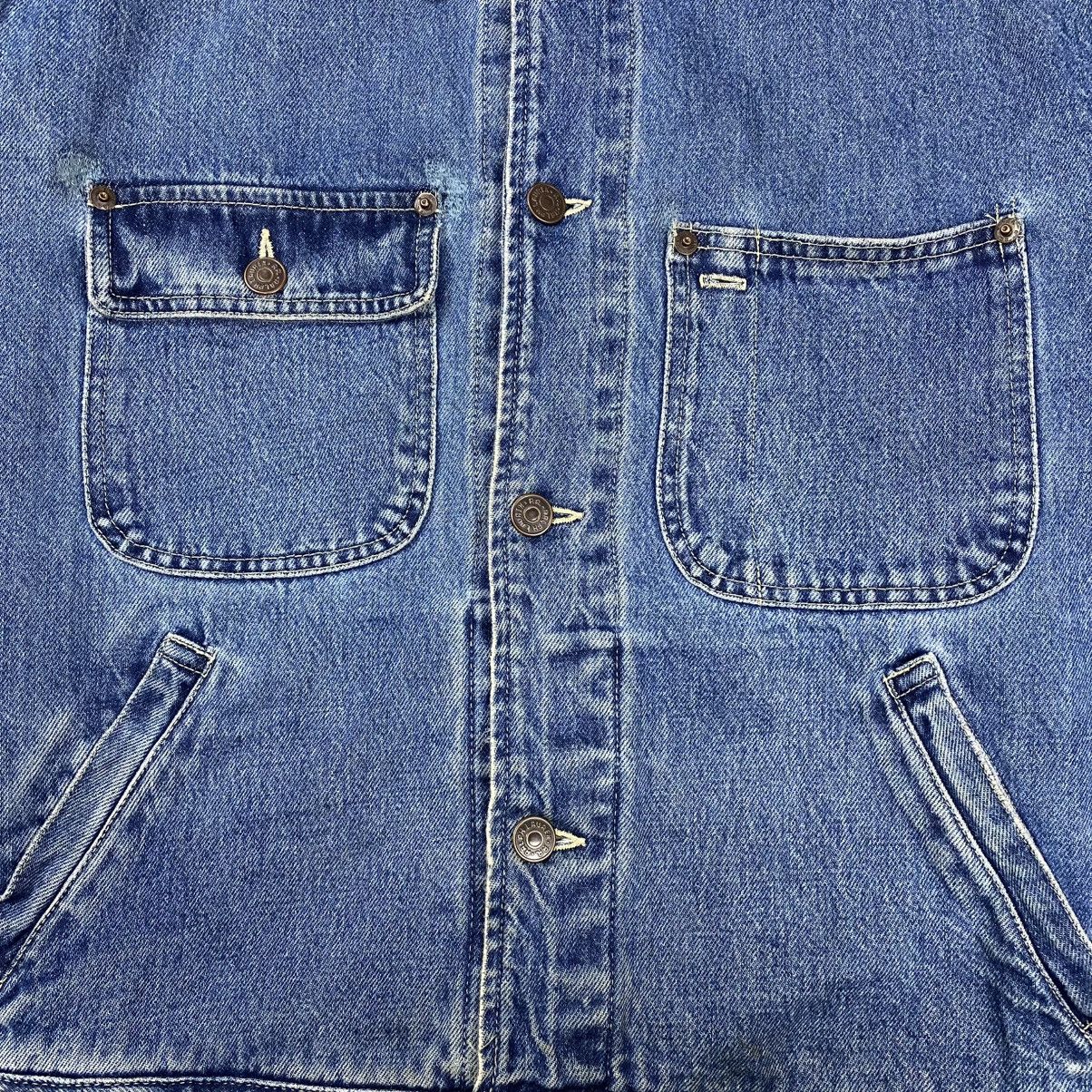 RRL Ralph Lauren Vintage 90s Rrl Ralph Lauren denim work jacket Size US M / EU 48-50 / 2 - 6 Thumbnail