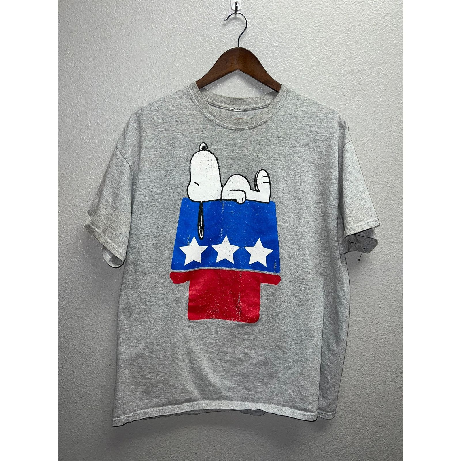 Peanuts Vintage Snoopy Shirt Peanuts Comics Cartoon America Tee XL Size US XL / EU 56 / 4 - 1 Thumbnail