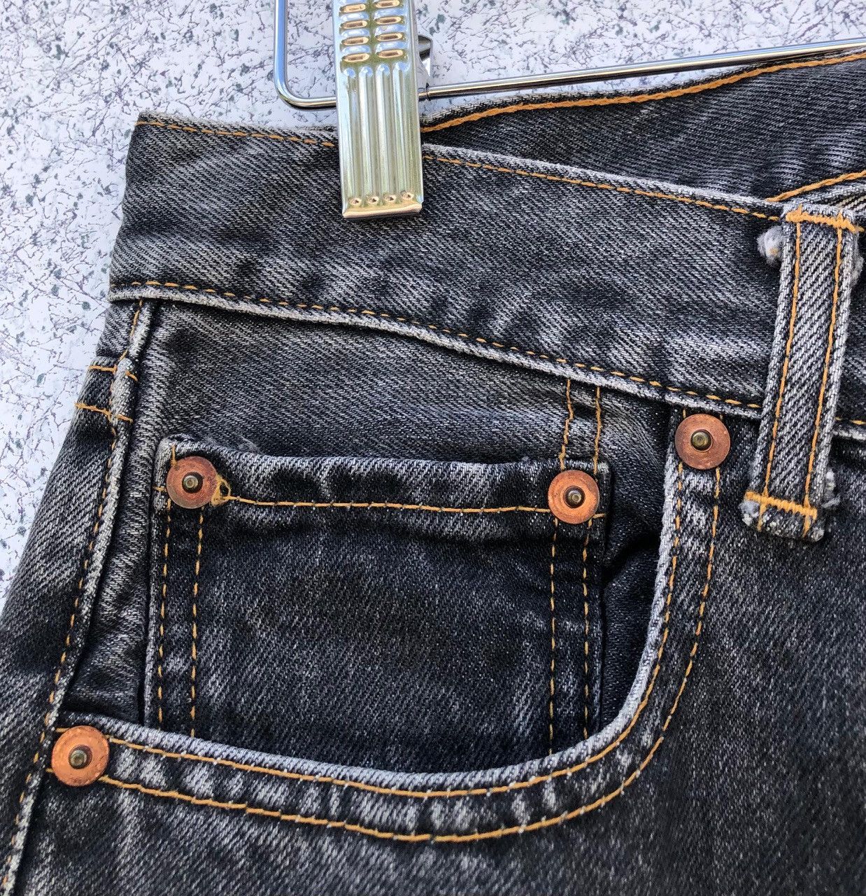 Comme des Garcons 💥Last Drop💥Junya Watanabe CDG Black Denim Pants Size US 32 / EU 48 - 4 Thumbnail