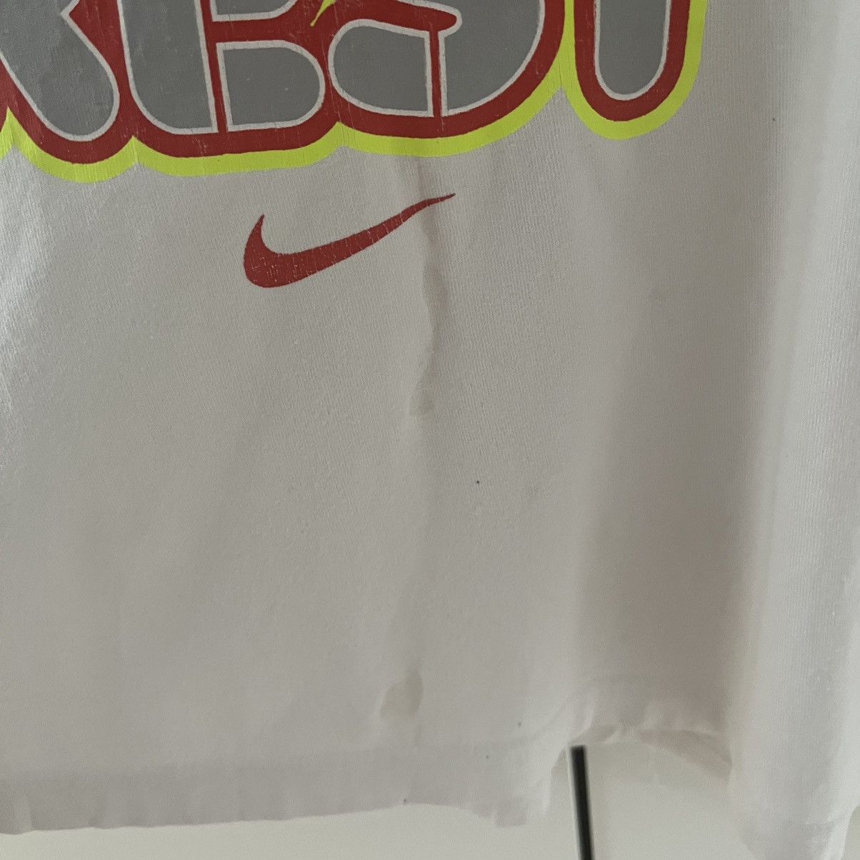 Nike Vintage Nike “High Above The Best” Central Logo White Tee Size US M / EU 48-50 / 2 - 3 Thumbnail