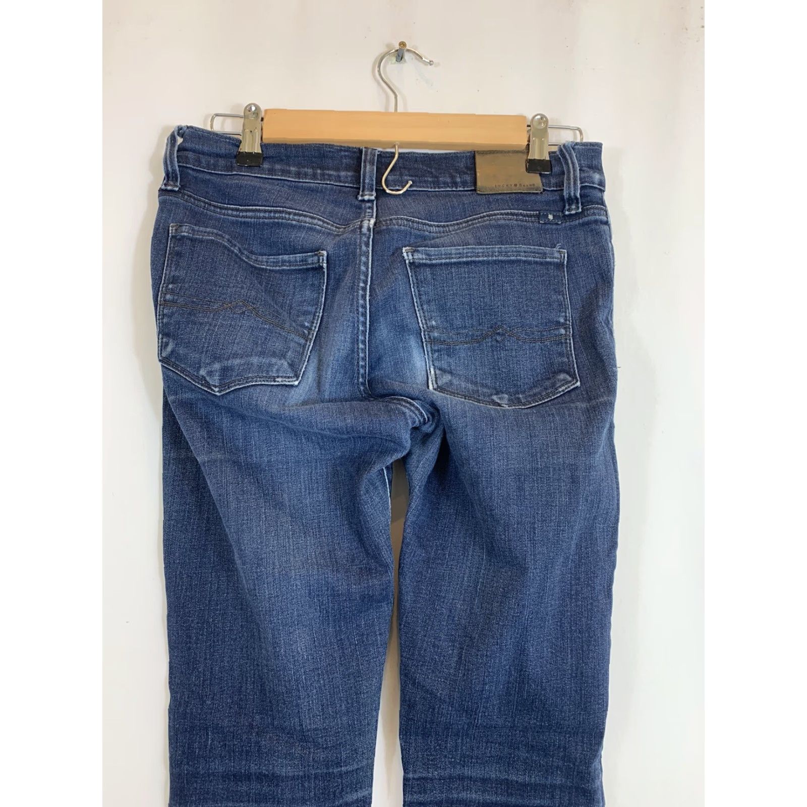 Lucky Brand Lucky Brand Jeans Womens Size 2 Regular Dark Wash Brooke Skinny Denim Jeans Size 26" / US 2 / IT 38 - 6 Thumbnail