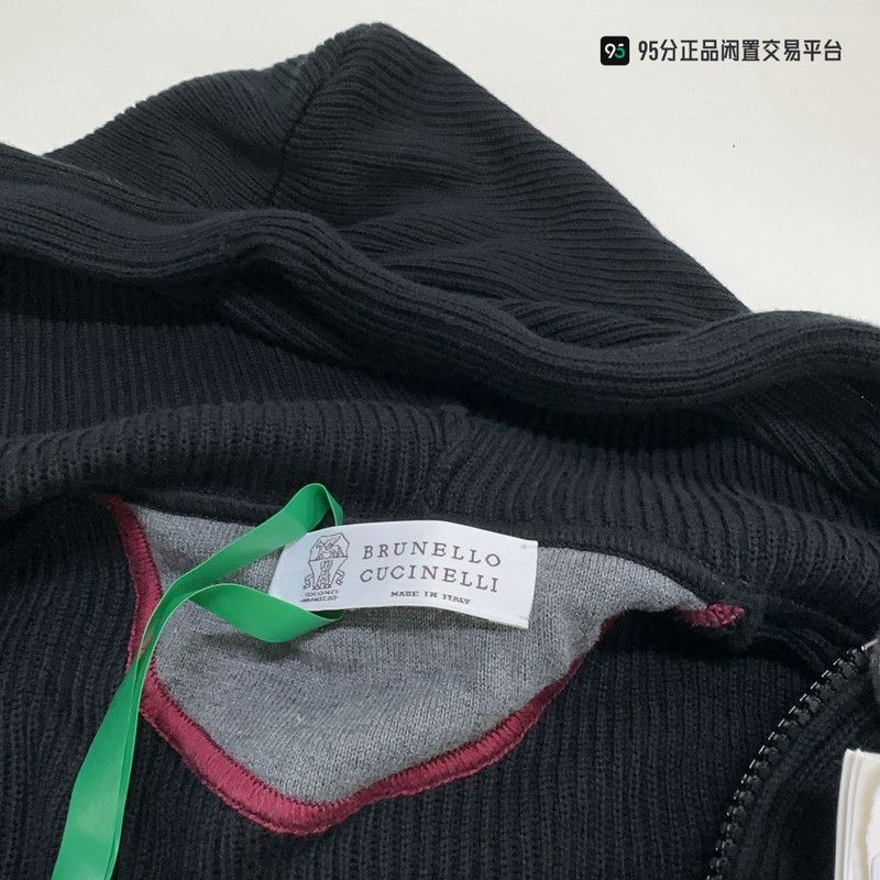 Brunello Cucinelli Brunello Cucinelli SS23 Embroidered Zip Hoodie Size US XS / EU 42 / 0 - 1 Thumbnail