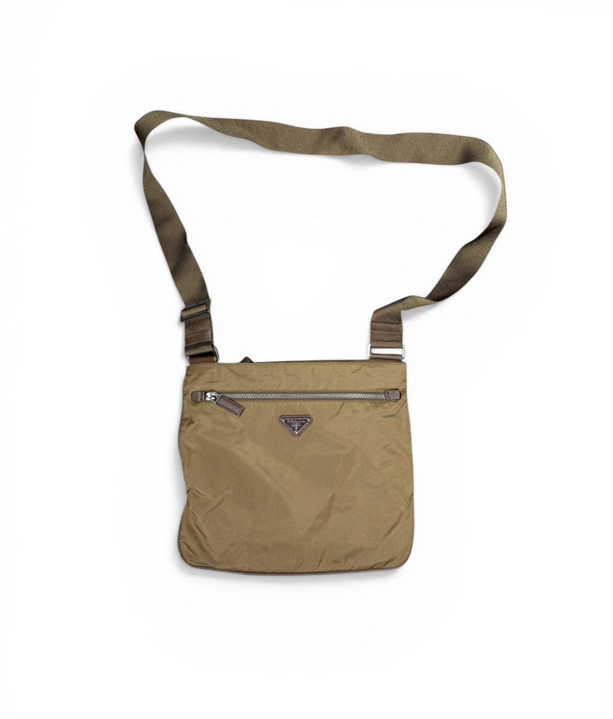 Prada Prada Nylon Messenger Bag Size ONE SIZE - 3 Thumbnail