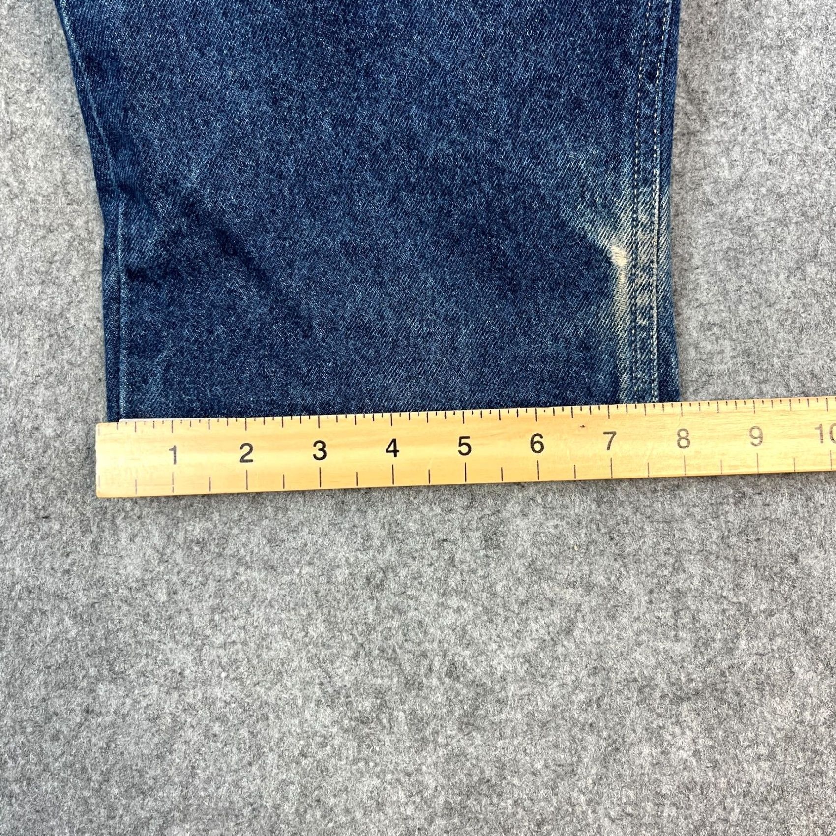Sergio Tacchini Vintage Sergio Tacchini Jeans Relaxed Straight 32 32 Blue Whiskers Denim 5-Pocket Mens Jeans 90s Italian Style Mens Size US 32 / EU 48 - 3 Thumbnail
