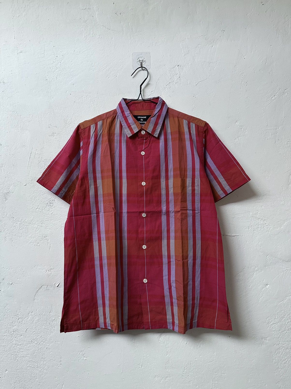 Issey Miyake Cabane De Zucca By Issey Miyake Multi Collor Shirt Size US S / EU 44-46 / 1 - 1 Thumbnail