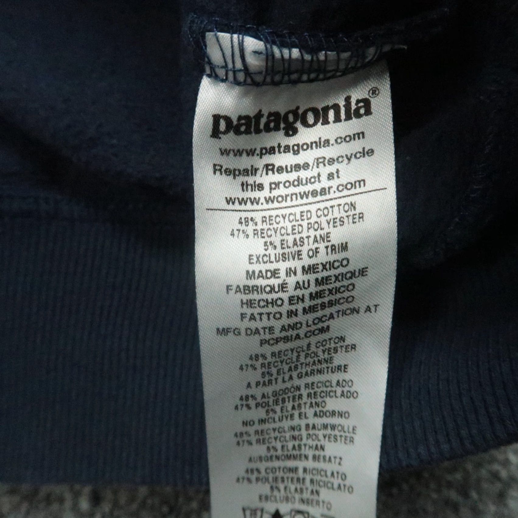 Patagonia Patagonia Hoodie Mens Medium Blue P-6 Logo Uprisal Hoody Pullover Regular Fit Size US M / EU 48-50 / 2 - 5 Thumbnail