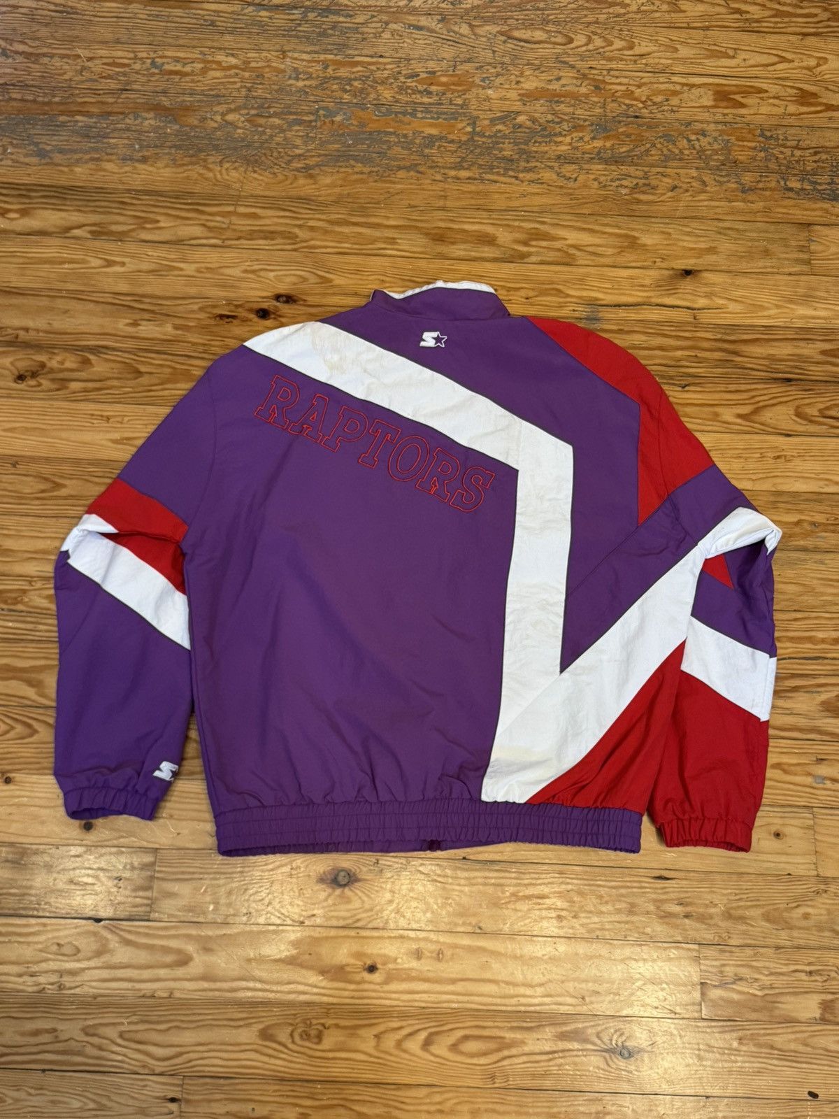 Starter Toronto Raptors Retro Jacket Size US L / EU 52-54 / 3 - 2 Thumbnail