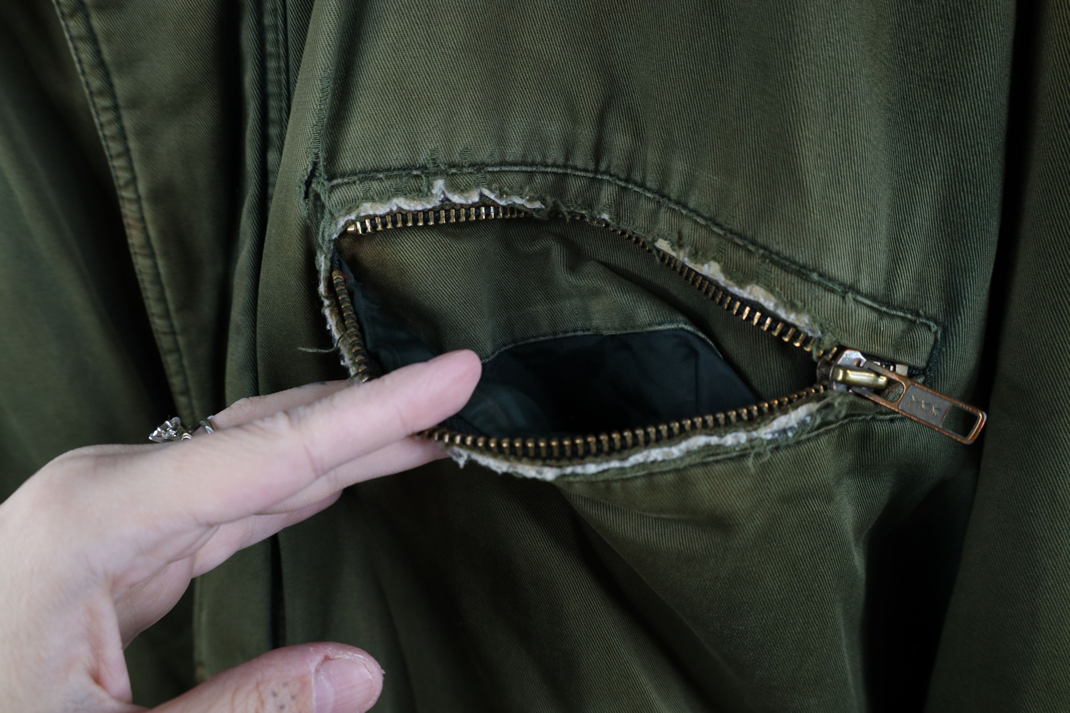 Vintage Vintage 90s Streetwear Flannel Lined Chore Jacket Green Size US XXL / EU 58 / 5 - 5 Thumbnail