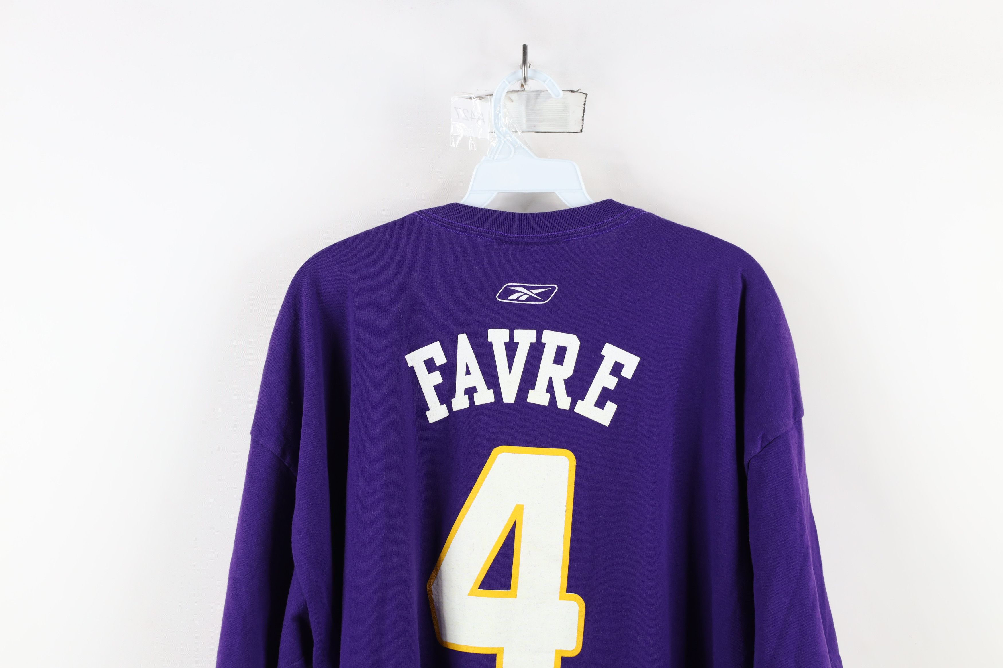Reebok × Vintage Vintage Reebok Minnesota Vikings Football Jersey T-Shirt Size US XL / EU 56 / 4 - 12 Thumbnail