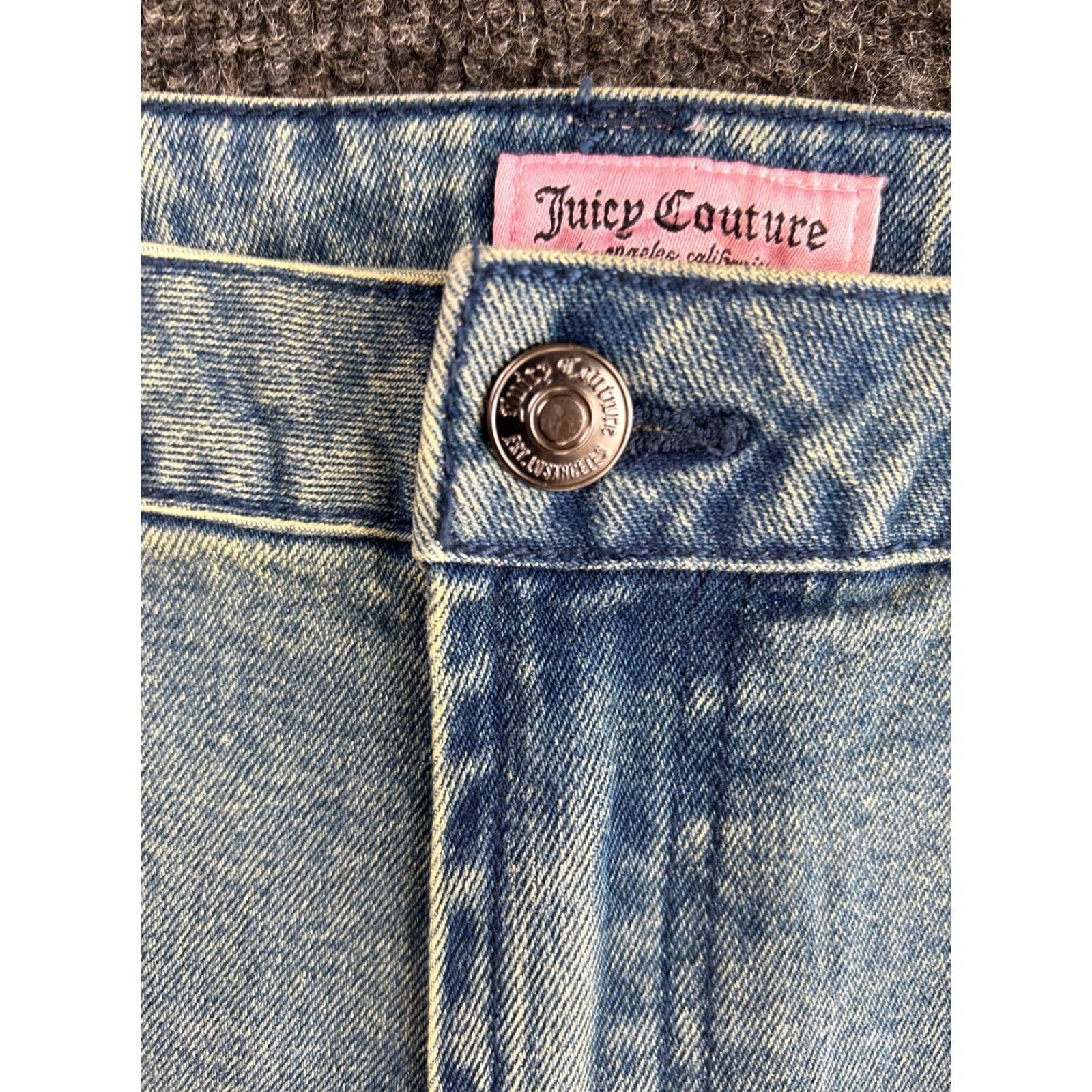 Juicy Couture VINTAGE Juicy Couture Jeans Florence Foil Spellout 7/28 Tint New NWT FAST Size 28" / US 6 / IT 42 - 7 Thumbnail