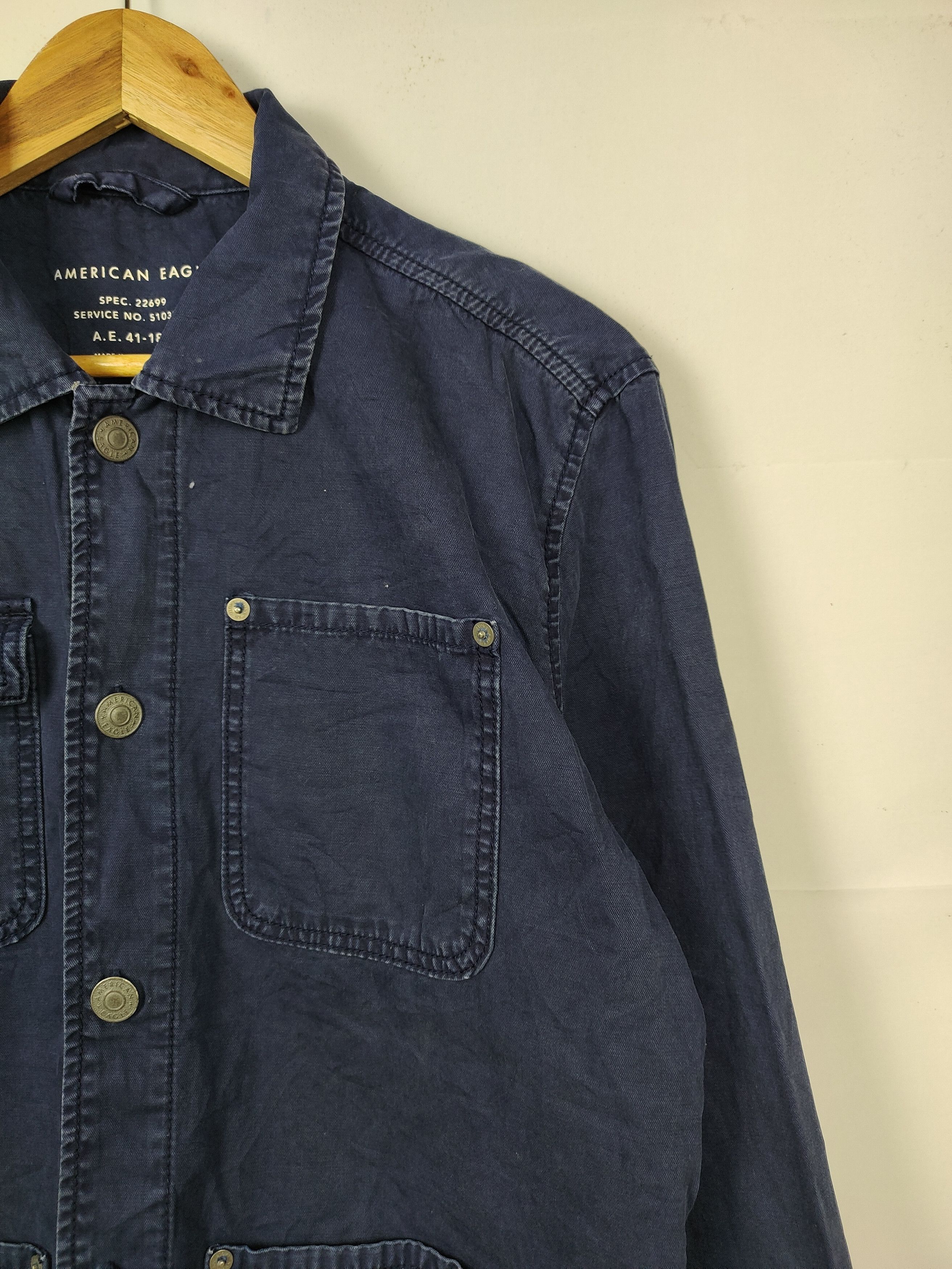 American Edition × General Research American Eagle Military Chore Jacket Size US S / EU 44-46 / 1 - 3 Thumbnail