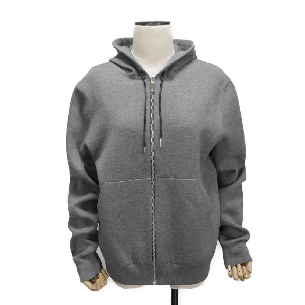 Berluti Berluti Berluti Double Face Scritto Wool Hoodie Textile Sweatshirts & Hoodies R17KHL79YAEP DUTY FREE for USA Size ONE SIZE - 1 Thumbnail
