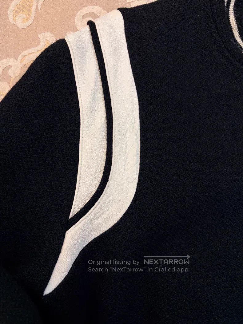 Saint Laurent Paris Saint Laurent Paris Black and White Sheepskin Patchwork Wo Size US M / EU 48-50 / 2 - 4 Thumbnail