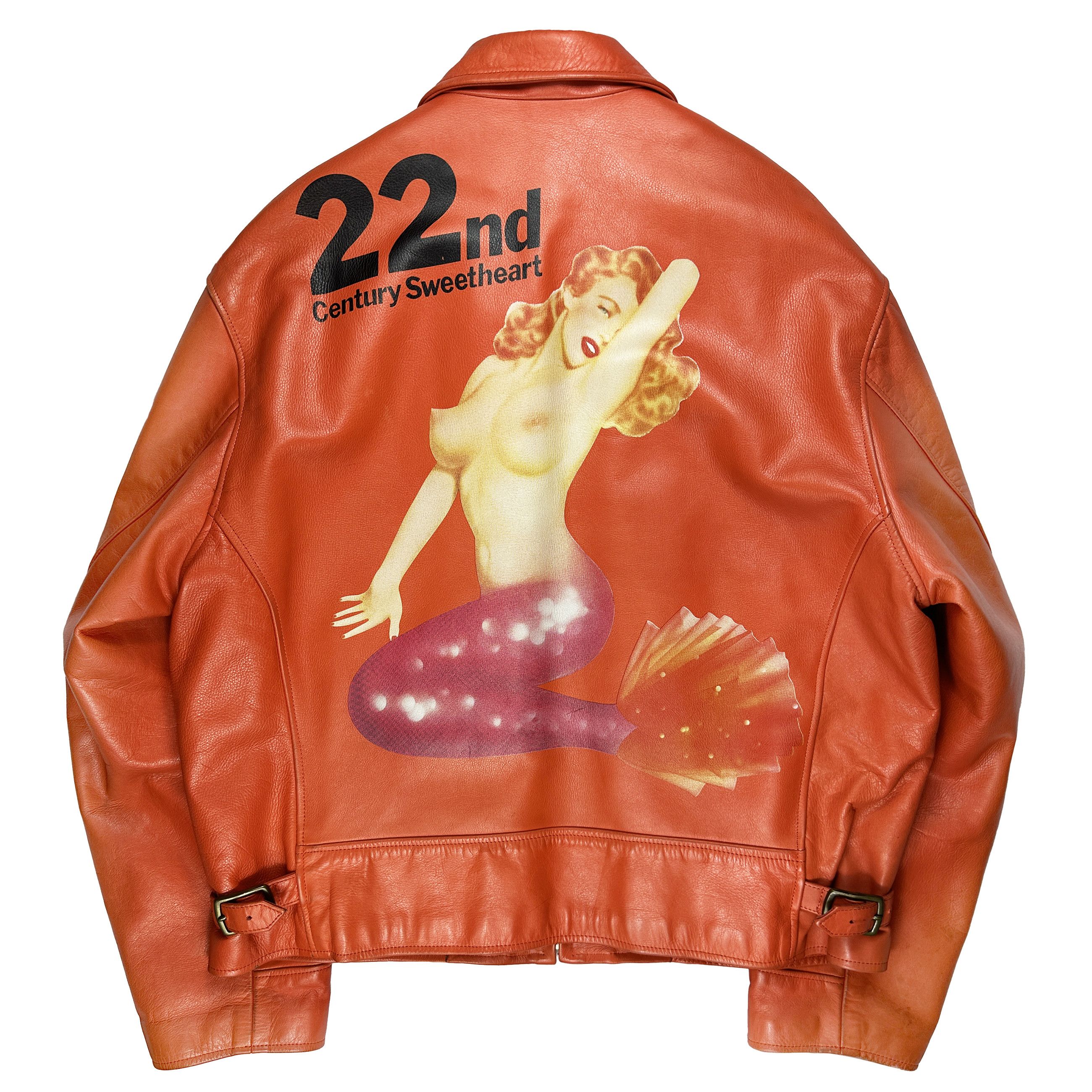 Yohji Yamamoto 23rd Century Sweetheart Mermaid Leather