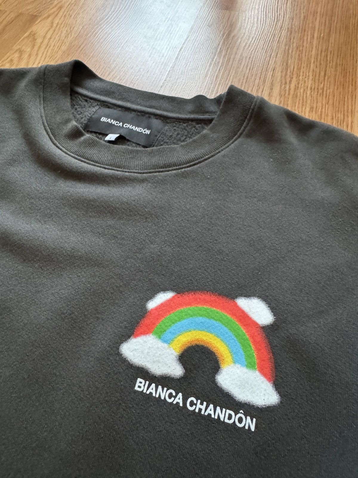 BIANCA CHANDON Bianca Chandon Cloudy Rainbow crew neck Size US L / EU 52-54 / 3 - 3 Thumbnail