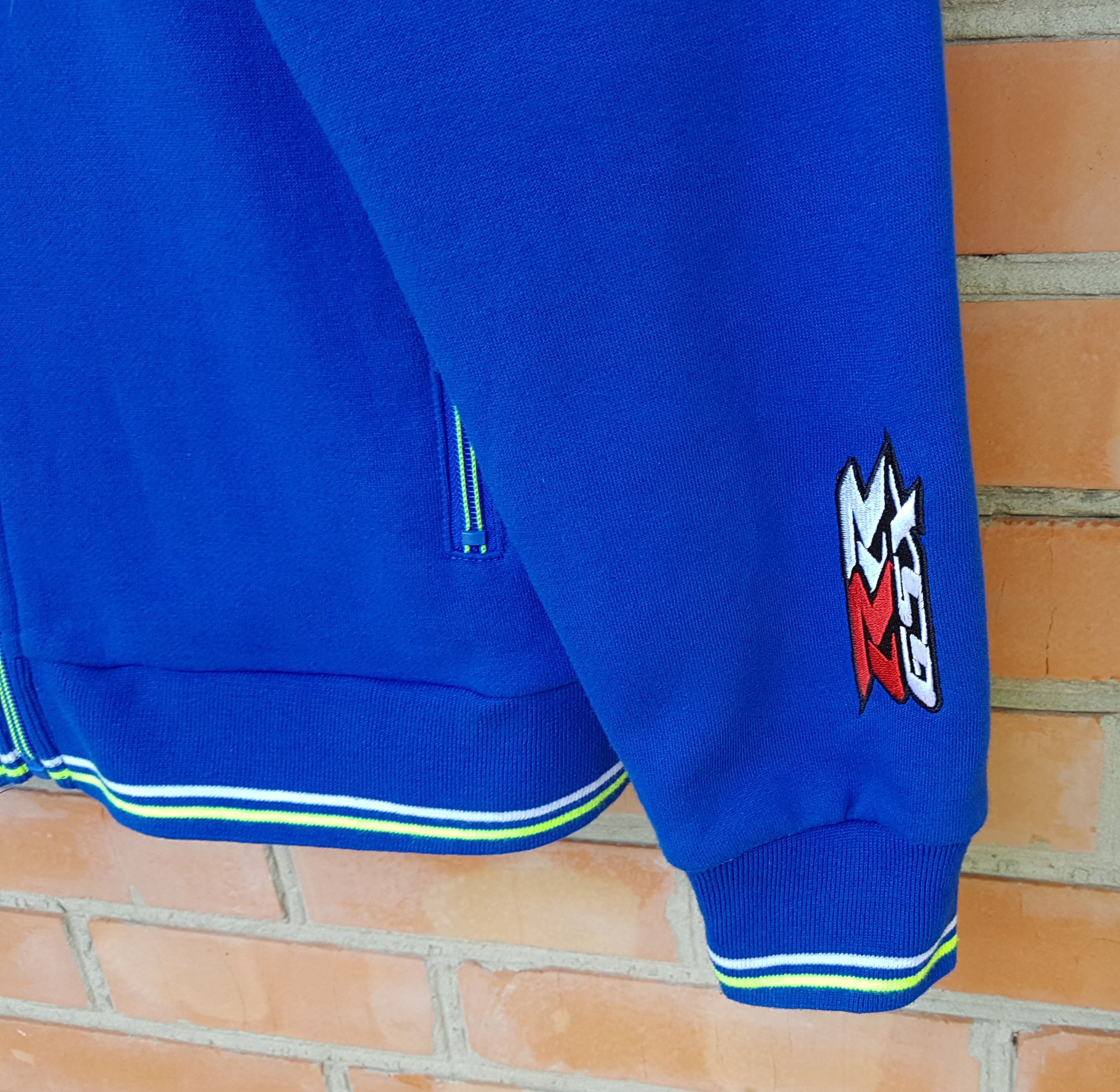 Japanese Brand Suzuki ECSTAR GSX-RR Full Zip Track Top Sweatshirt Size US S / EU 44-46 / 1 - 8 Thumbnail