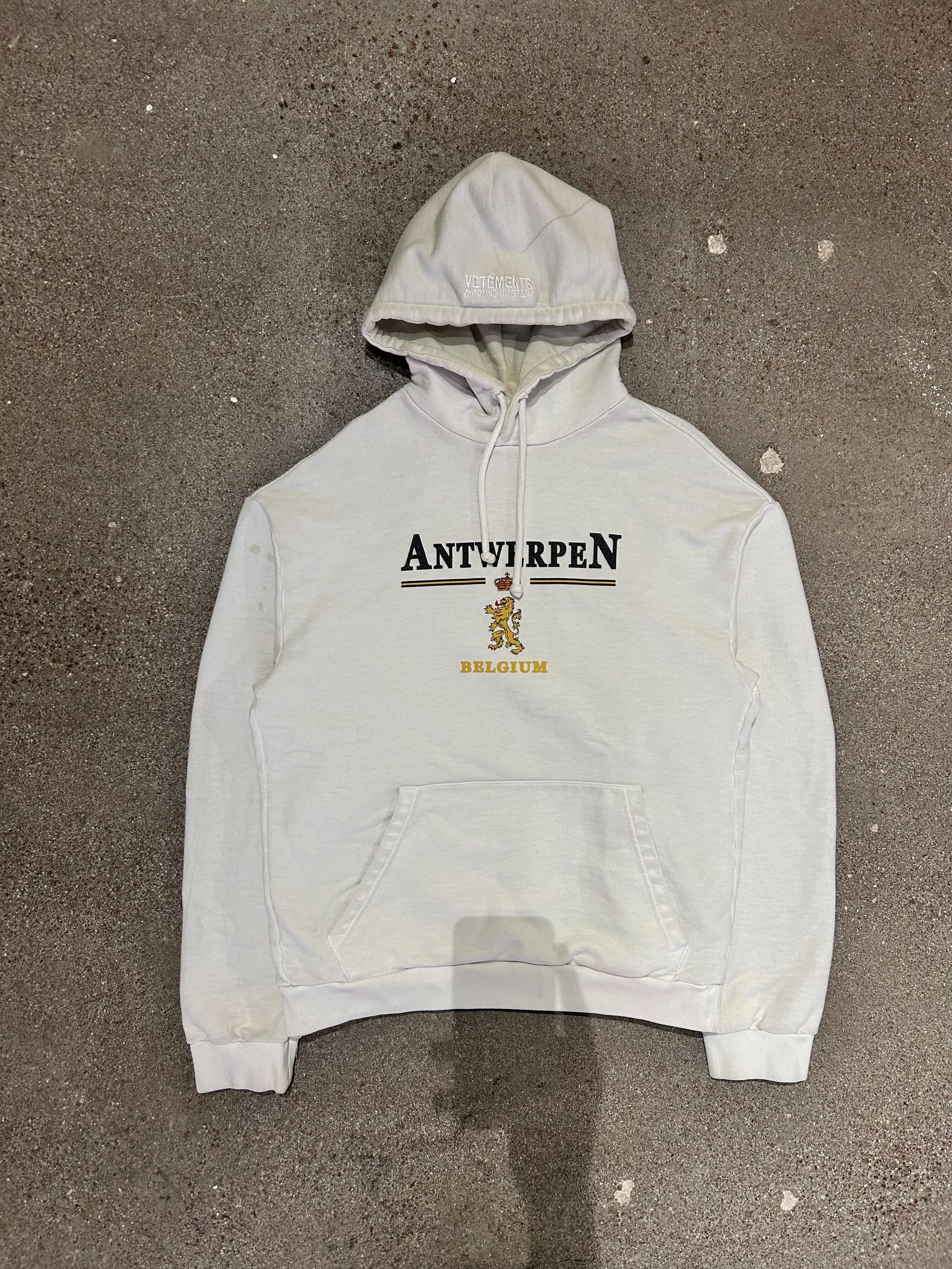Vetements Antwerpen Hoodie | Grailed