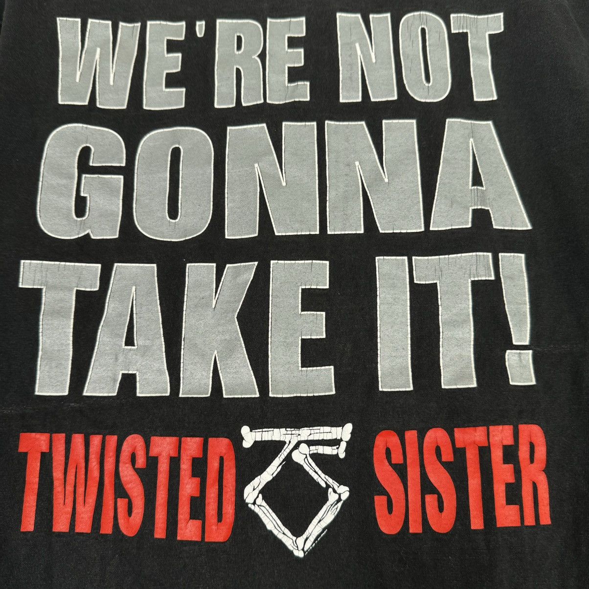 Band Tees Vintage Twisted Sister We’re Not Gonna Take It Euro T Shirt Size US L / EU 52-54 / 3 - 5 Thumbnail