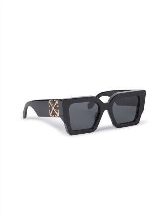 Off-White NEW OFF-WHITE OERI128S24PLA0011007 Catalina Black Size ONE SIZE - 2 Thumbnail