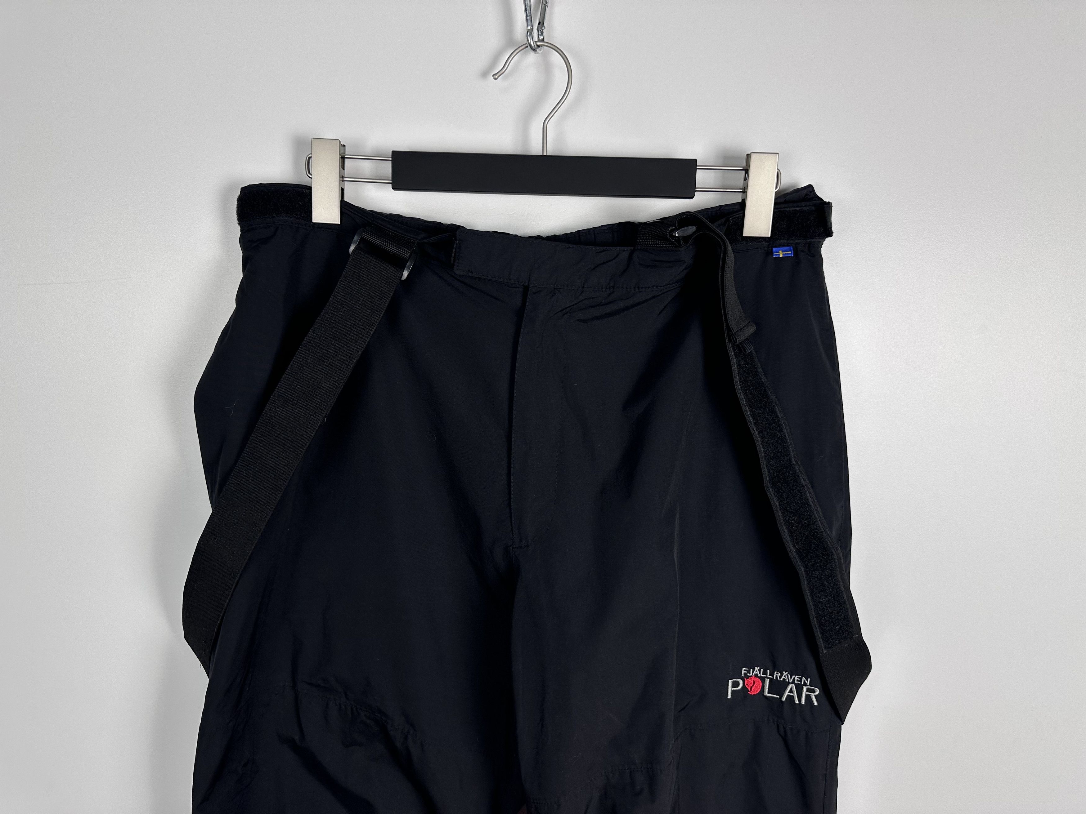 Fjallraven × Vintage Fjallraven Polar Vintage Men's Ski Pants Overall Black L Size US 34 / EU 50 - 10 Thumbnail