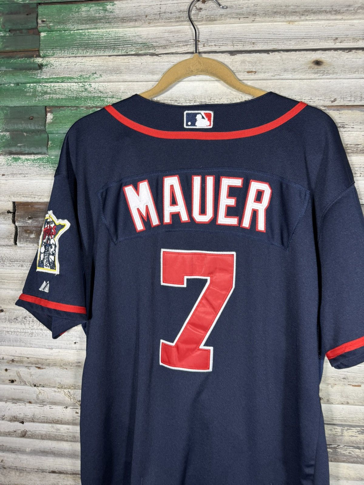 Majestic Minnesota Twins Majestic Authentic Joe Mauer Jersey 2010 Size US XL / EU 56 / 4 - 7 Thumbnail