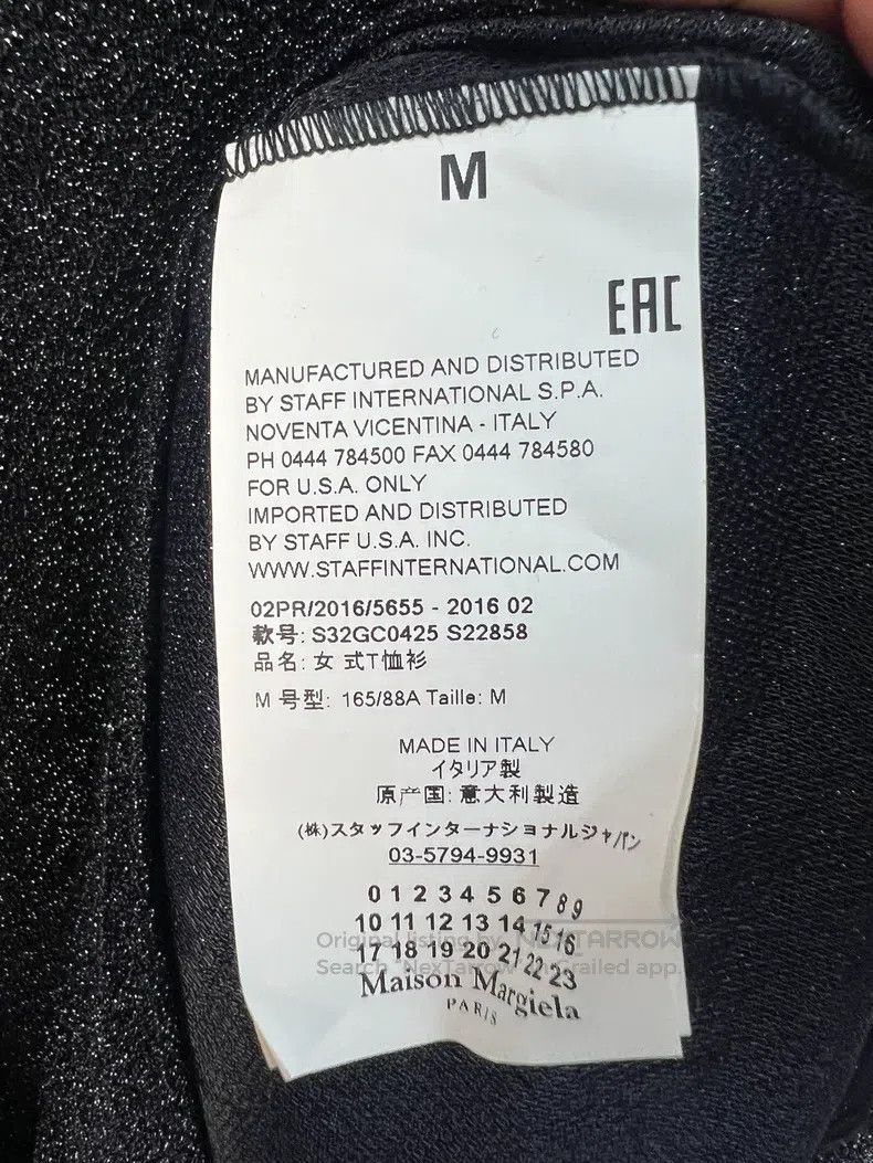 Maison Margiela Maison Margiela Black short sleeves Size M / US 6-8 / IT 42-44 - 4 Thumbnail