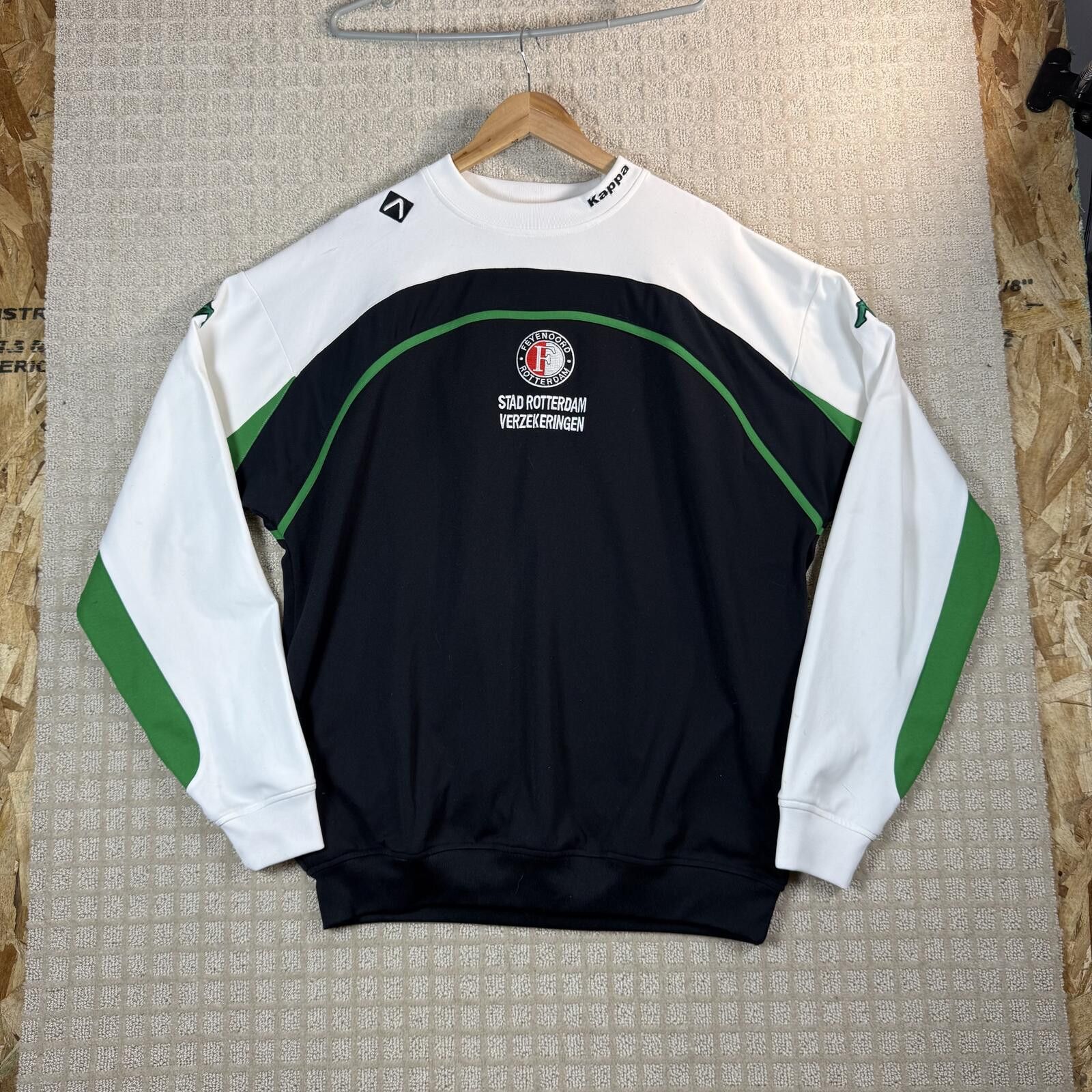 Kappa Vintage Kappa Feyenoord Rotterdam Pullover Sweater XXXL Size US XXL / EU 58 / 5 - 1 Thumbnail