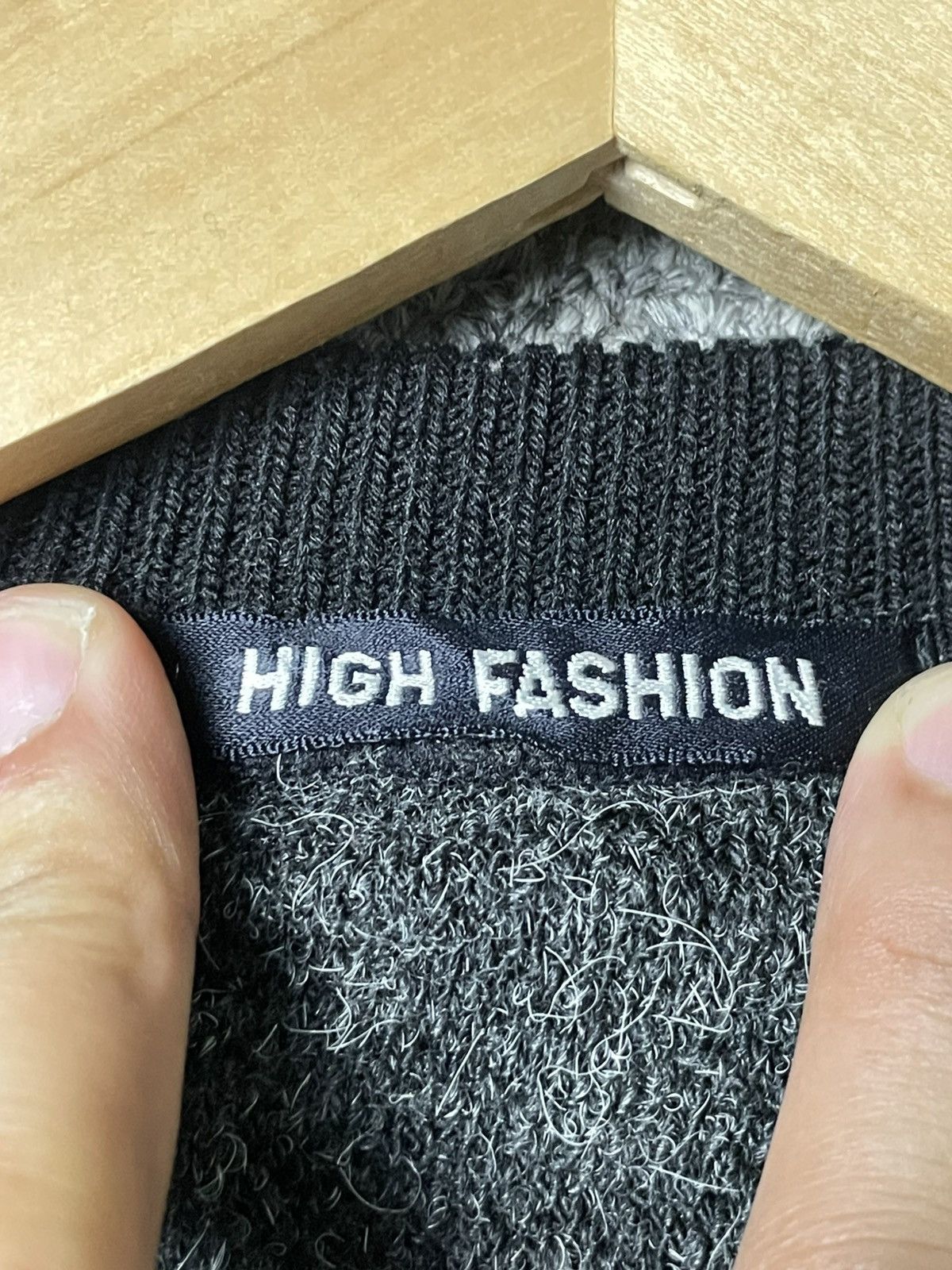Japanese Brand High Fashion Brand Stylish Pullover Sweater (57) Size US M / EU 48-50 / 2 - 8 Thumbnail