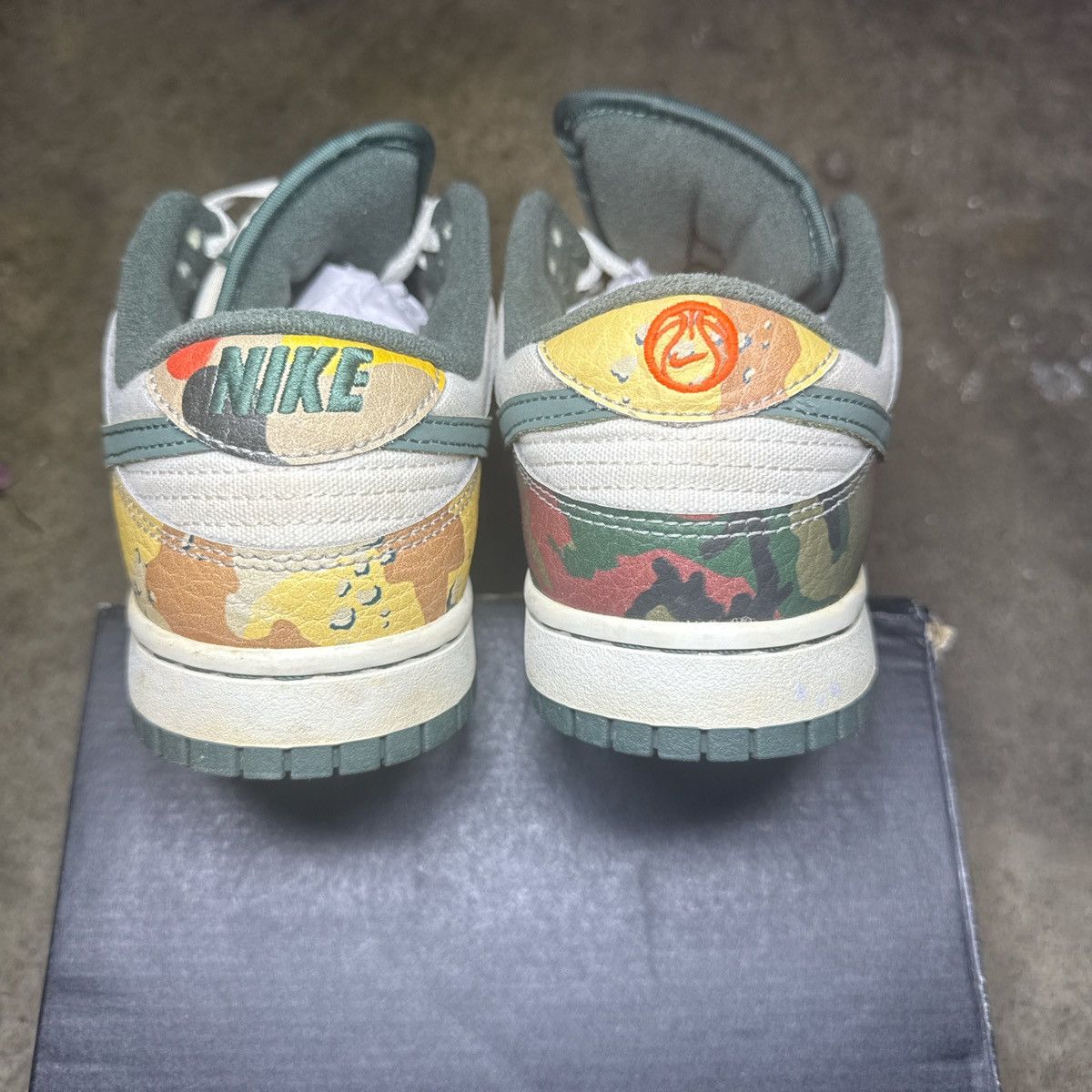 Nike Nike Dunk Low Sail Camo Size US 8 / EU 41 - 4 Thumbnail