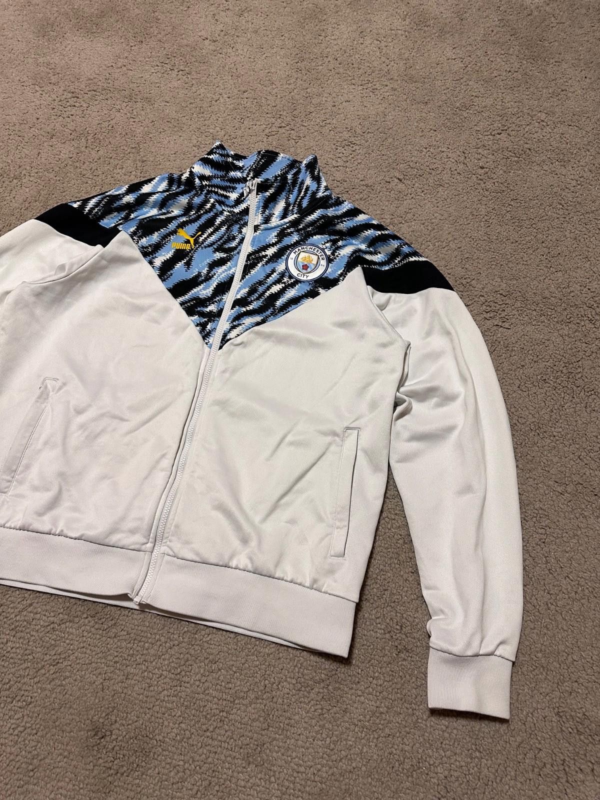 Puma Manchester City 2020 training football zip jacket PUMA XXL Size US XXL / EU 58 / 5 - 4 Thumbnail