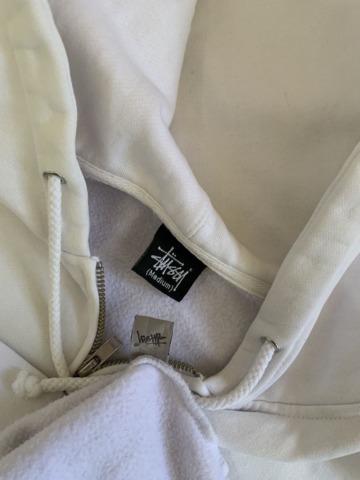 Stussy STUSSY NY.L.T.LA WHITE ZIP HOODIE Size US L / EU 52-54 / 3 - 4 Thumbnail