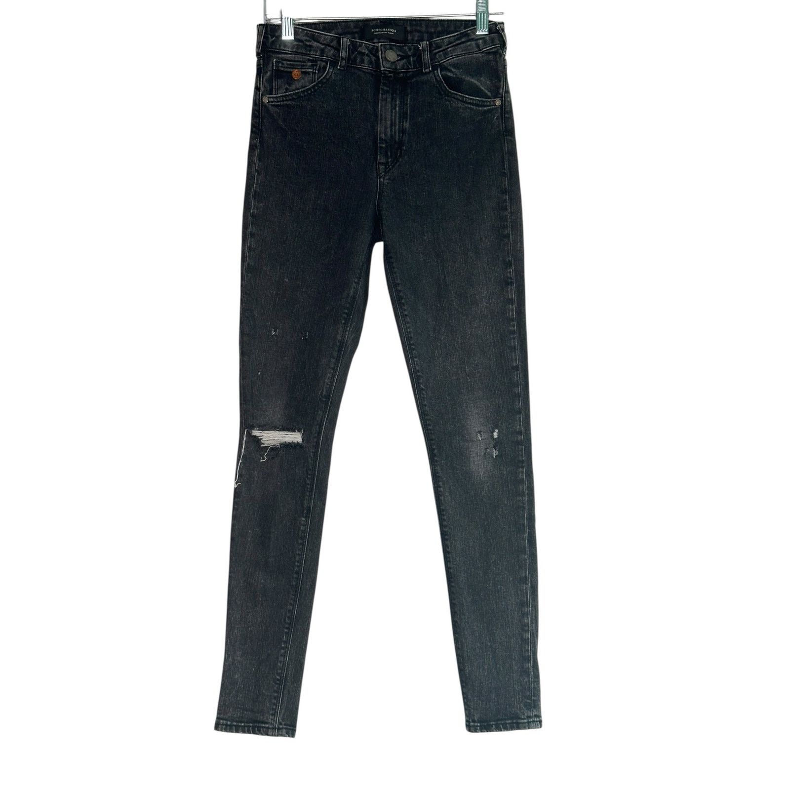Scotch & Soda Scotch & Soda Golden Ticket high rise skinny jeans size 2 Size 26" / US 2 / IT 38 - 13 Thumbnail