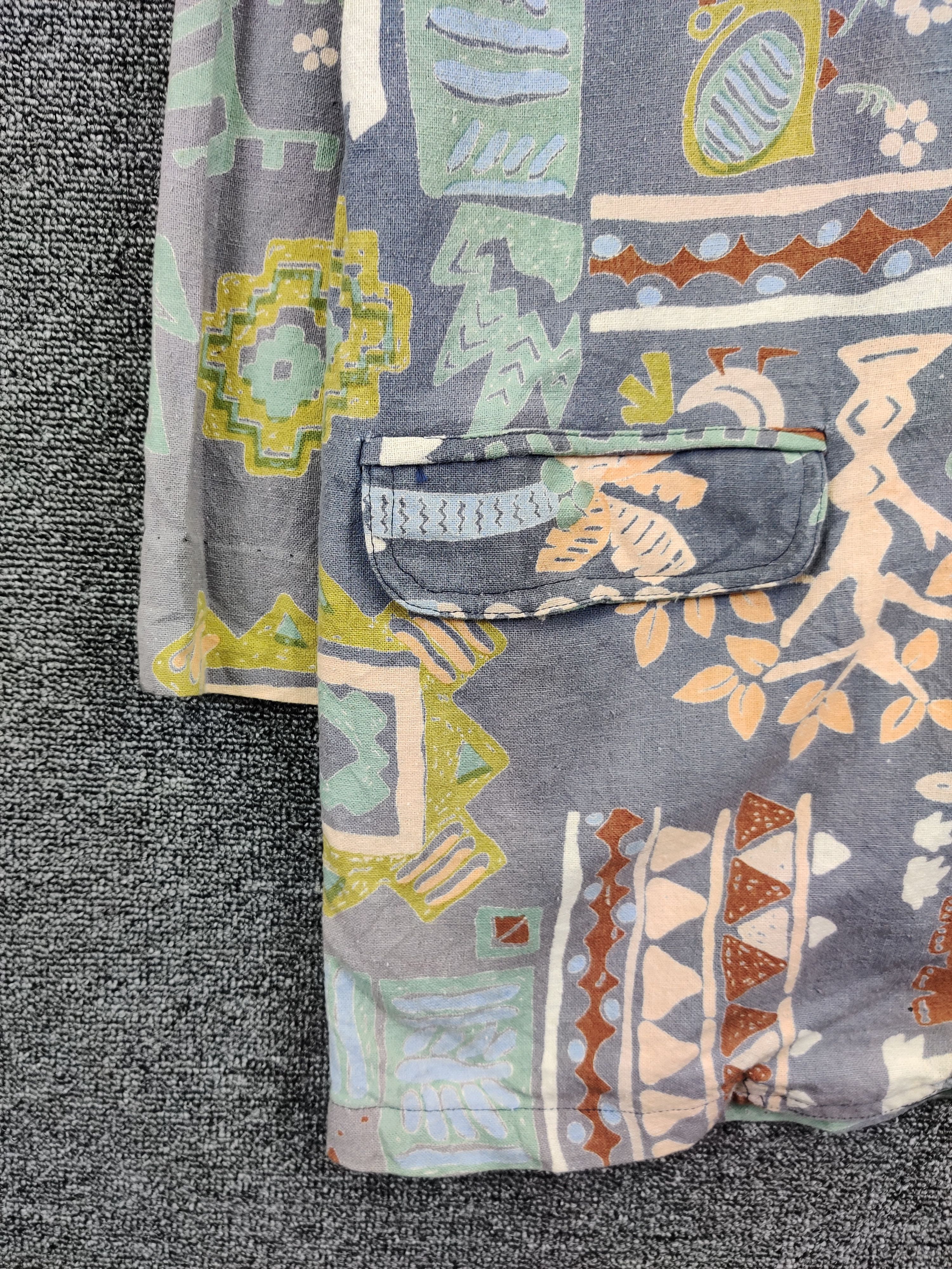The Unbranded Brand Vintage Unbrand Art Hawaii Blazer Coat Nice Design Size US L / EU 52-54 / 3 - 4 Thumbnail