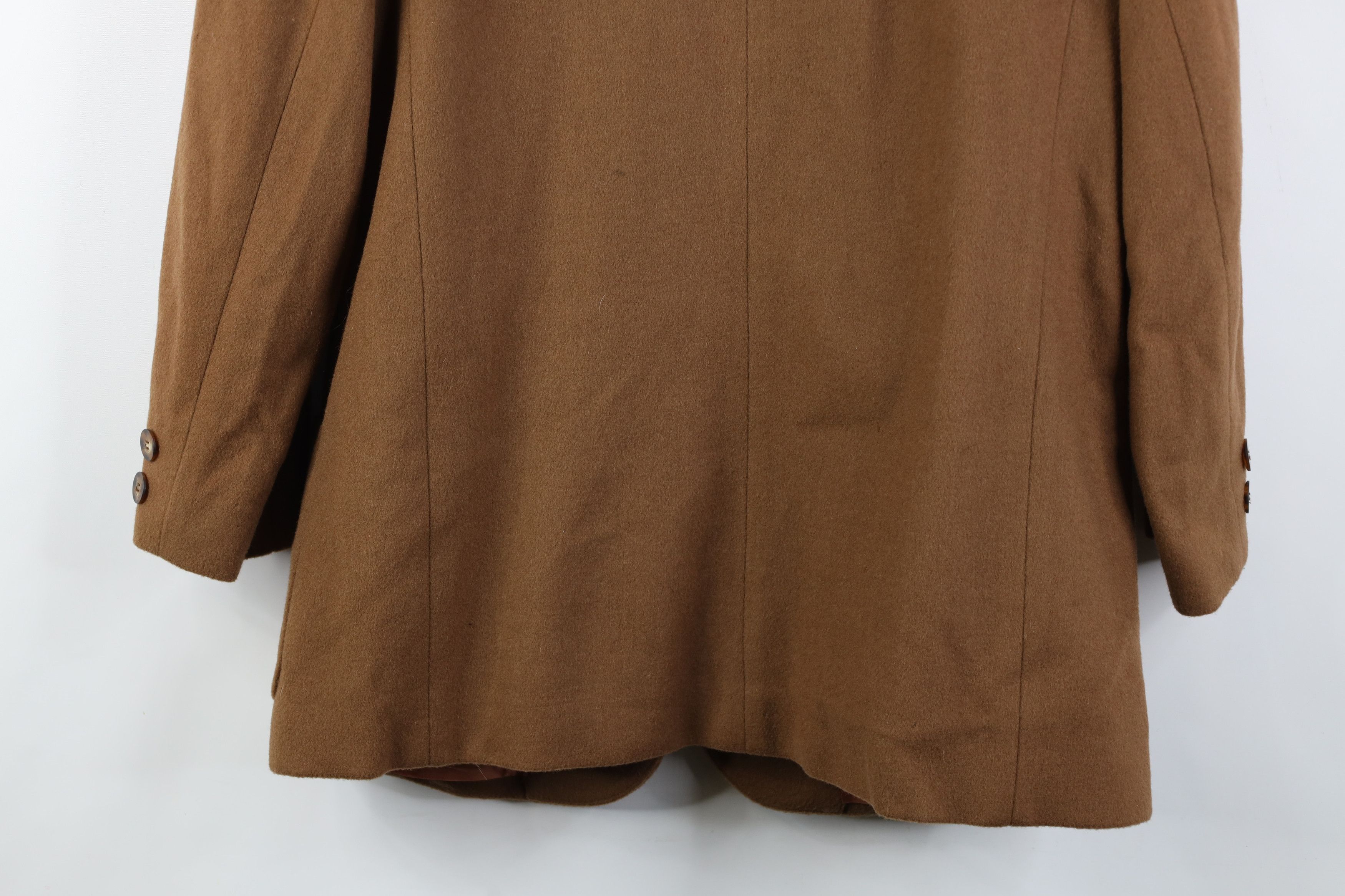 Lands' End Vintage 90s Lands End Button Blazer Suit Jacket Brown USA Size XL / US 12-14 / IT 48-50 - 15 Thumbnail