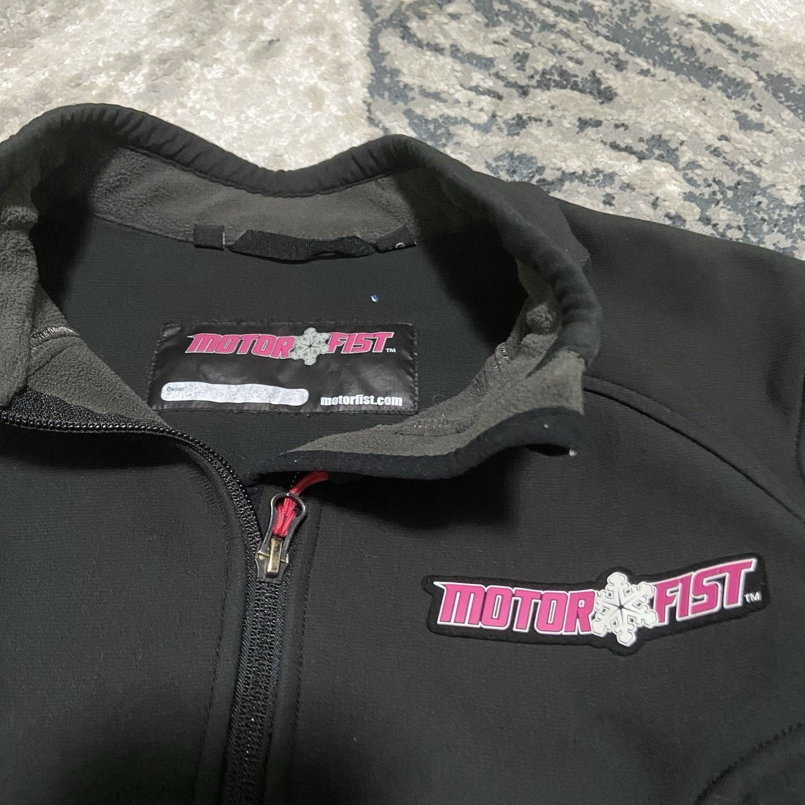 & Other Stories Motorfist Jacket Women’s L Black Pink Retro Moto Cyberpunk Size L / US 10 / IT 46 - 2 Thumbnail