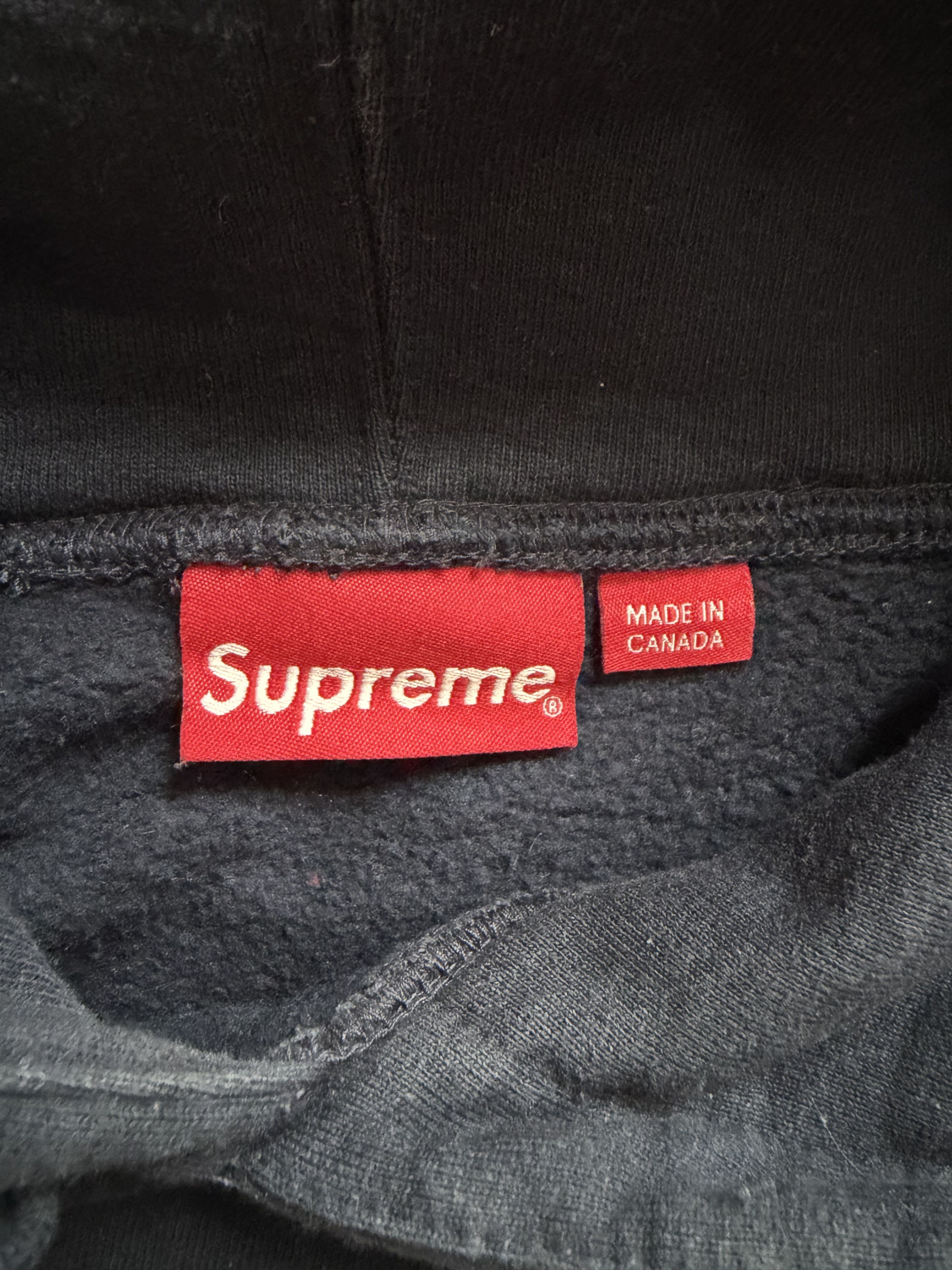 Supreme Supreme HQ Navy Blue Hooded Sweatshirt Size US M / EU 48-50 / 2 - 4 Thumbnail