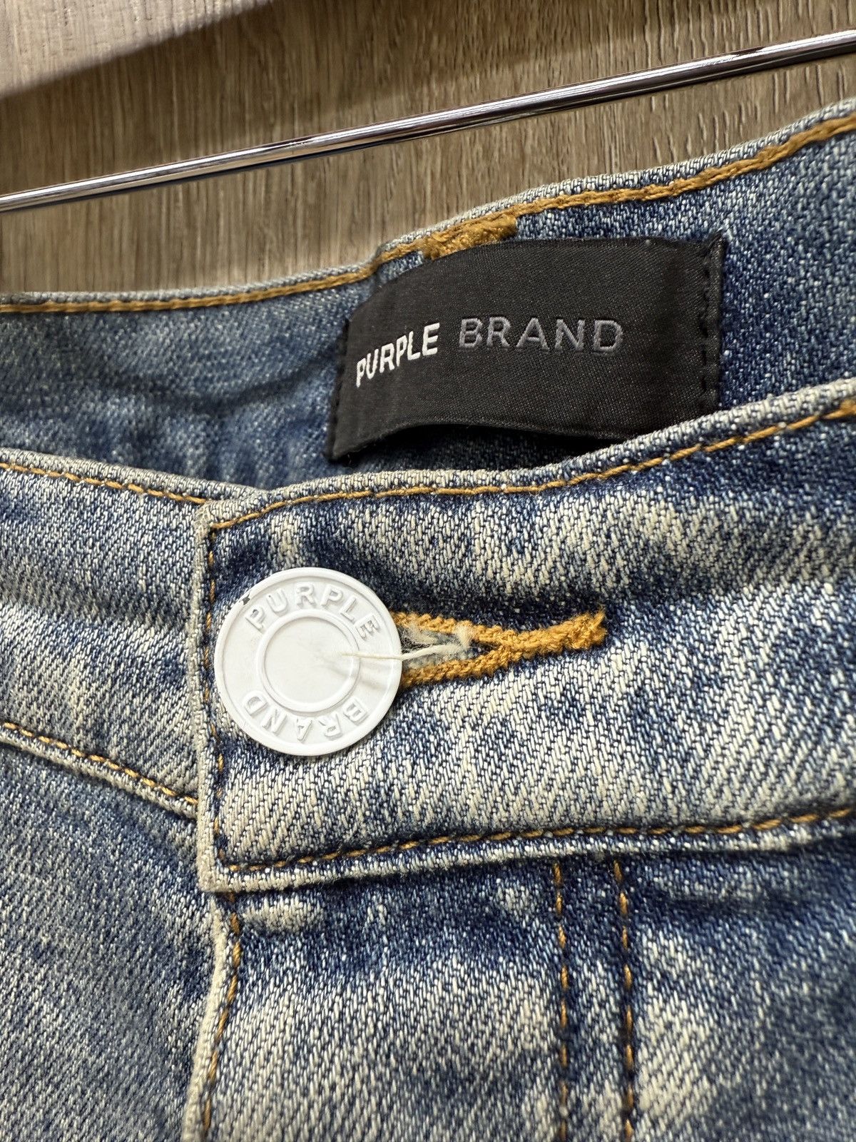 Purple Purple Denim Jeans Size US 32 / EU 48 - 5 Thumbnail