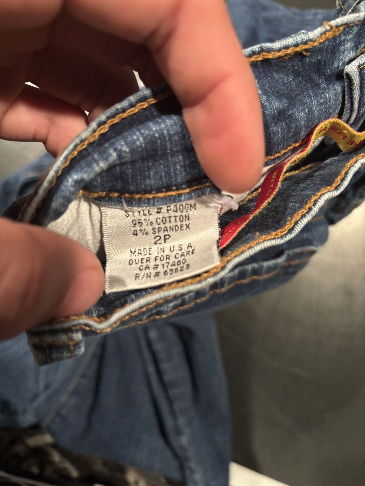 Other Wide Leg Bell Bottom Flare Denim Vintage Women’s Blue Jeans Size 25" / US 0 / IT 36 - 5 Thumbnail