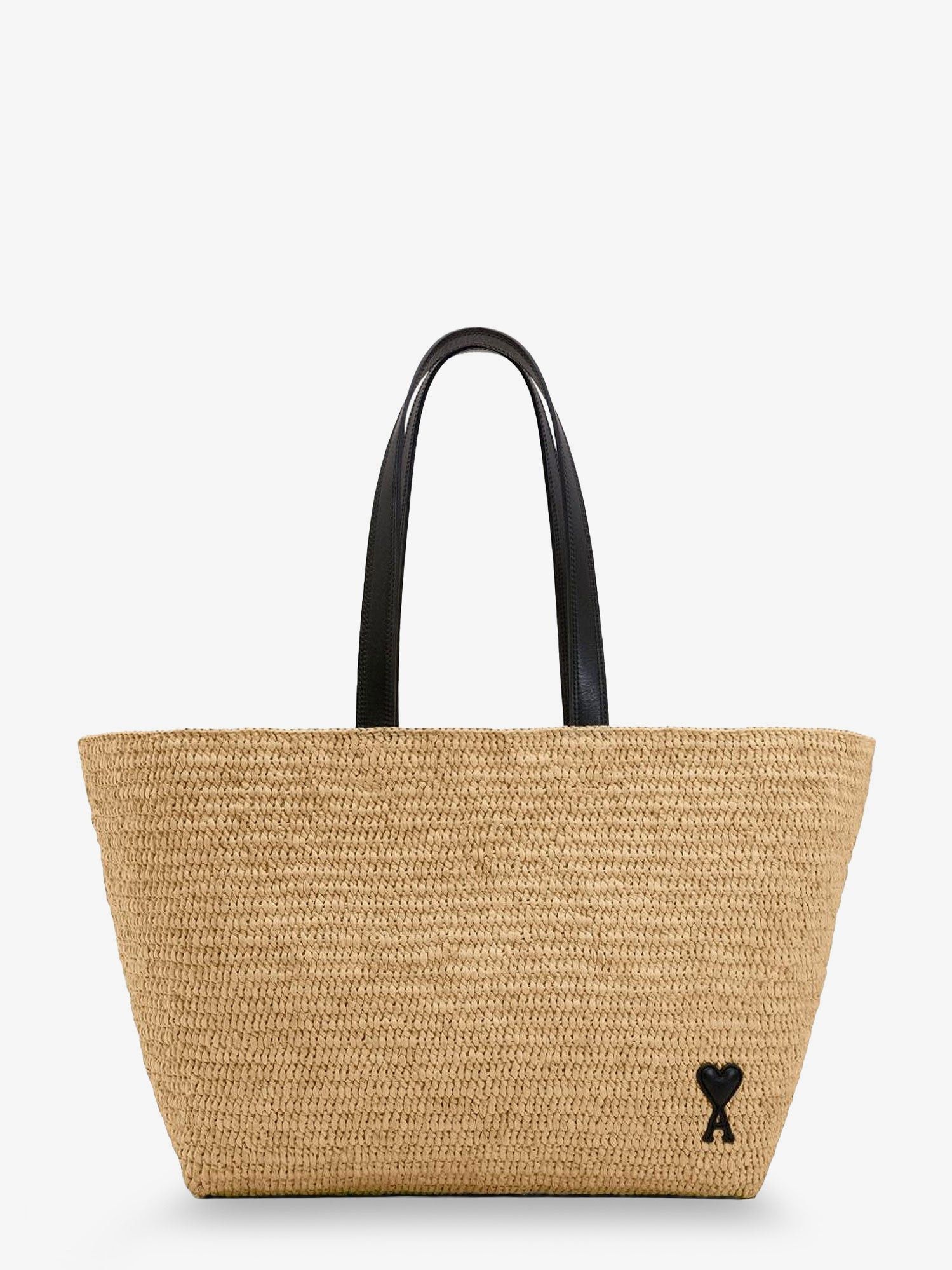 AMI Ami De Coeur Raffia Shoulder Bag Size ONE SIZE - 1 Thumbnail