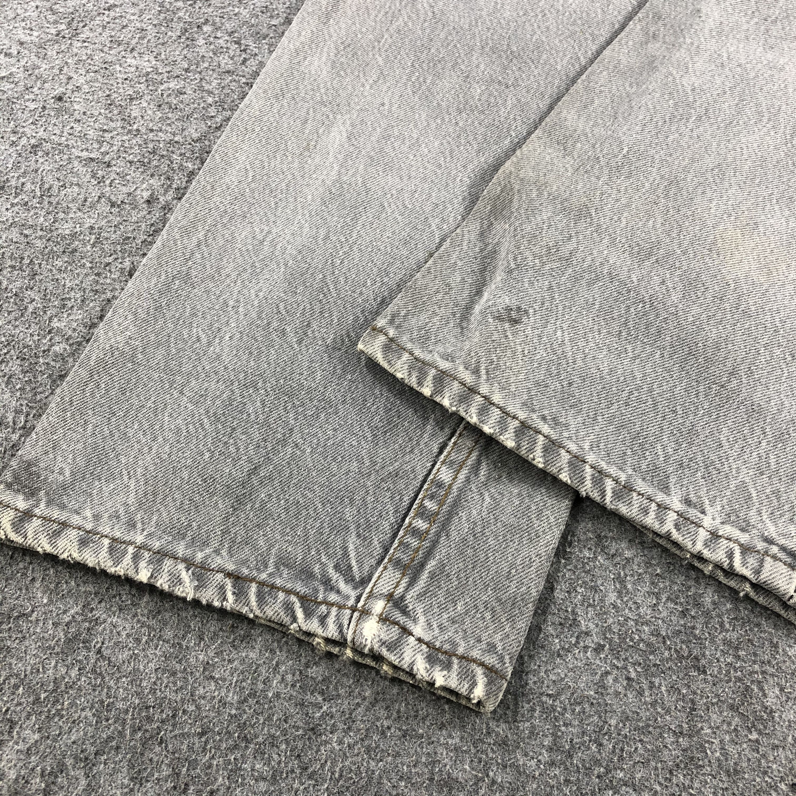 Levi's Vintage 80s Ripped Levis 501 Earth Tone Jeans-J1425 Size US 33 - 6 Thumbnail