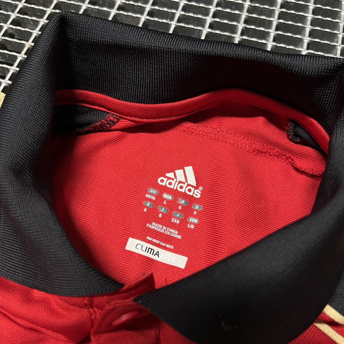 Adidas Germany 2009/2010 ADIDAS Away Football Deutschland Jersey Size US L / EU 52-54 / 3 - 7 Thumbnail