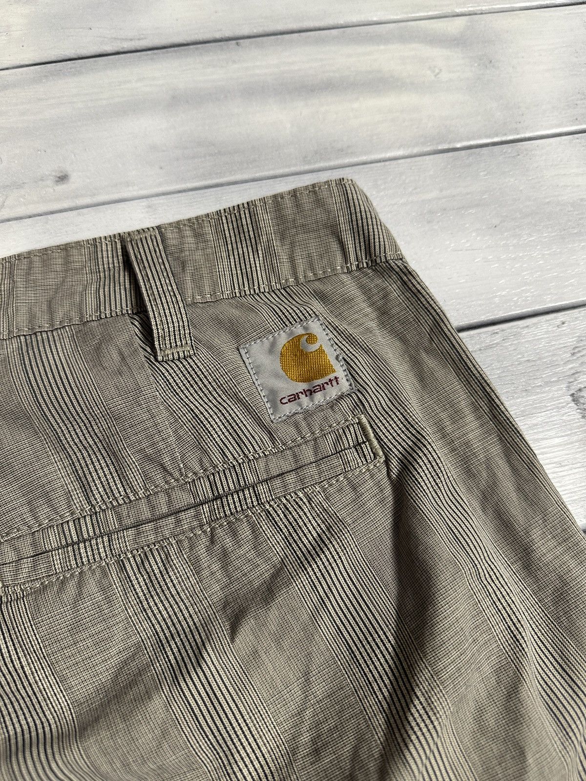 Carhartt Rare Shorts Carhartt Patch Program Nova check style Size US 30 / EU 46 - 2 Thumbnail