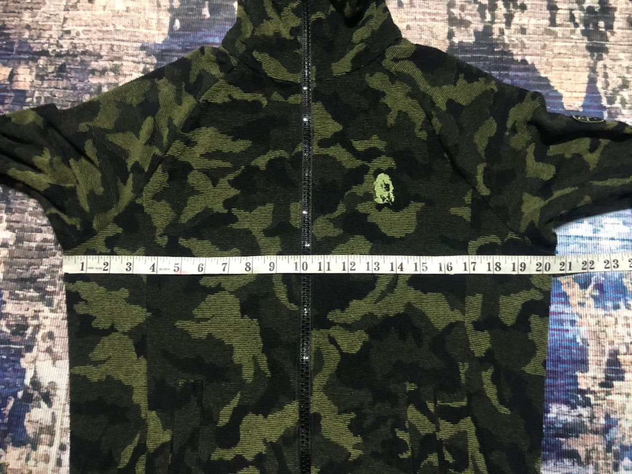 Japanese Brand Dartin Bonarpato Camouflage Hoodie Full Zip Velvet Size US M / EU 48-50 / 2 - 17 Thumbnail