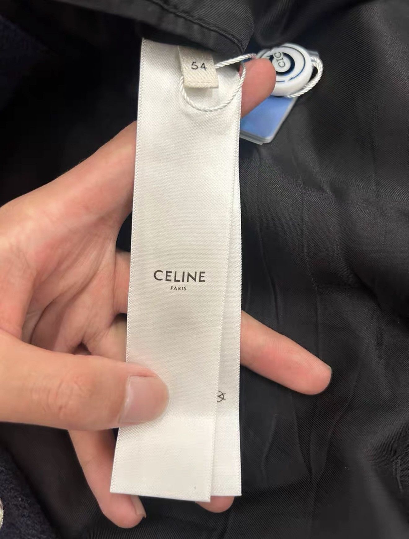 Celine Celine Retro C-Letter Spliced Leather Varsity Jacket Size US L / EU 52-54 / 3 - 5 Thumbnail